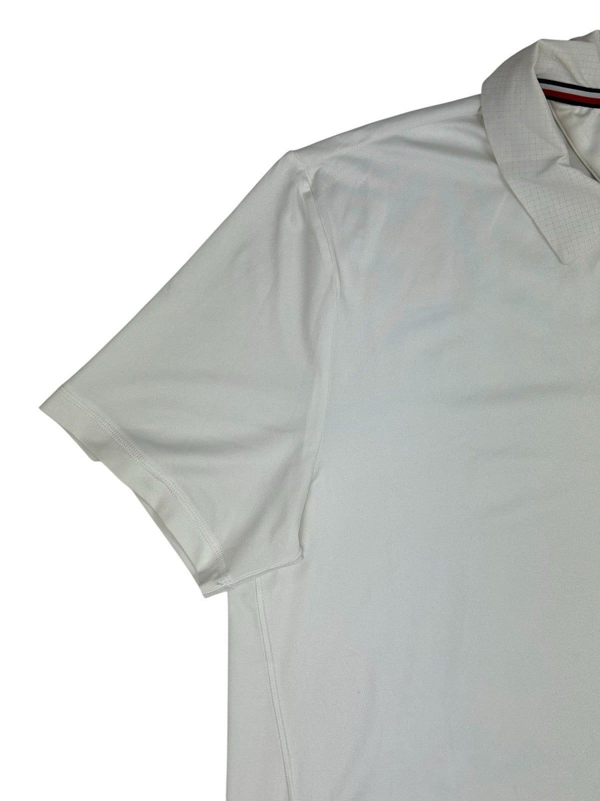 Tommy Hilfiger White Polo Top Medium