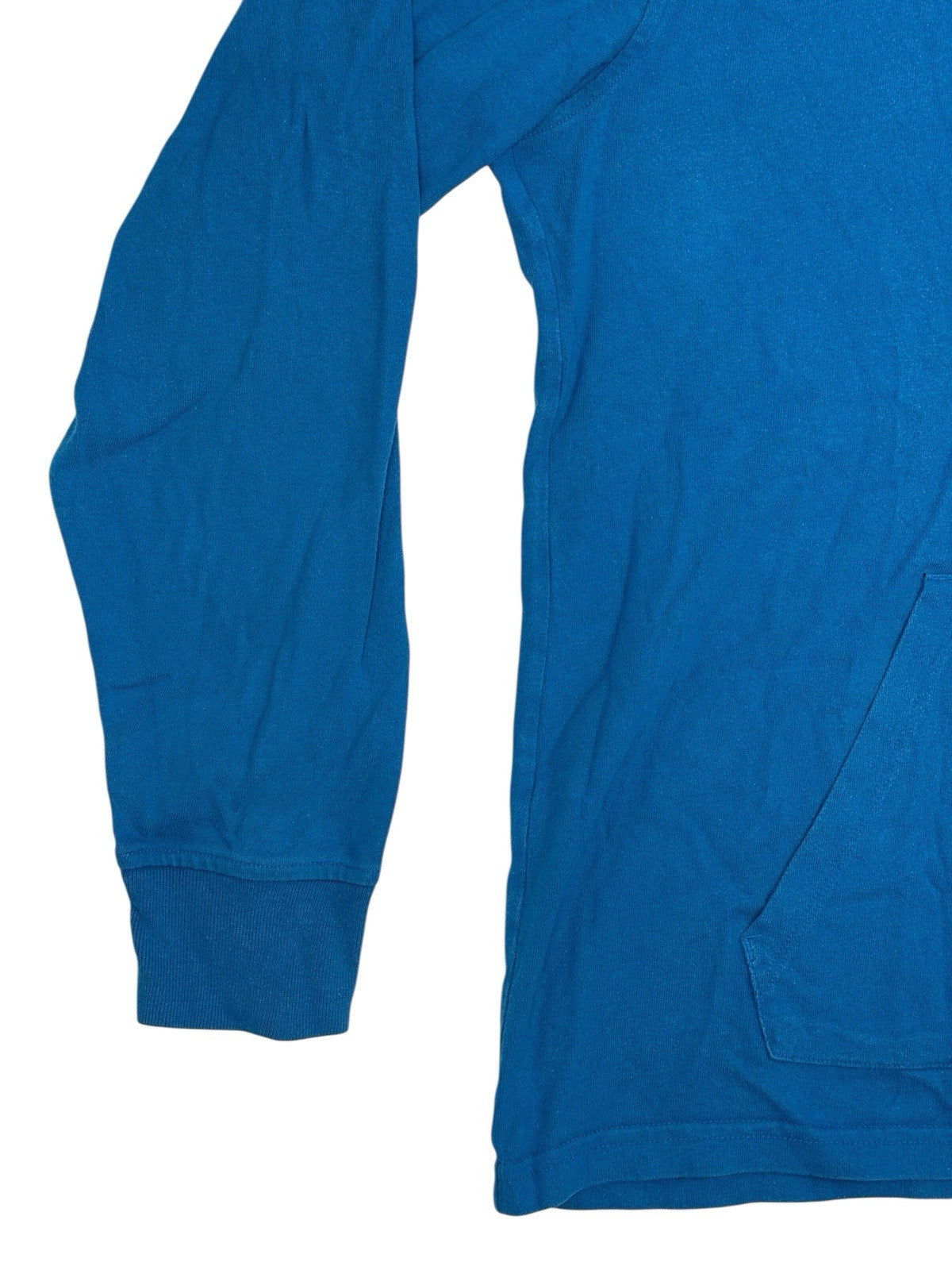 Champion Blue Printed Hoodie Large