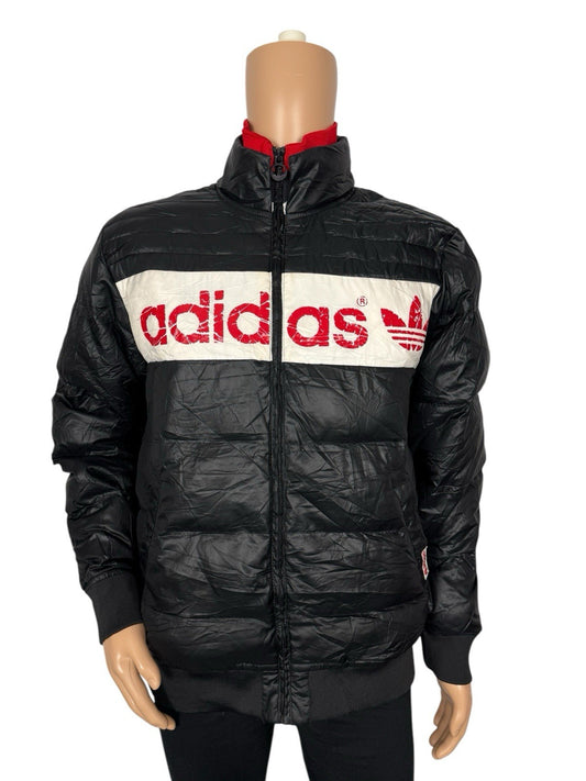 Adidas Firebird Black Down Jacket Medium