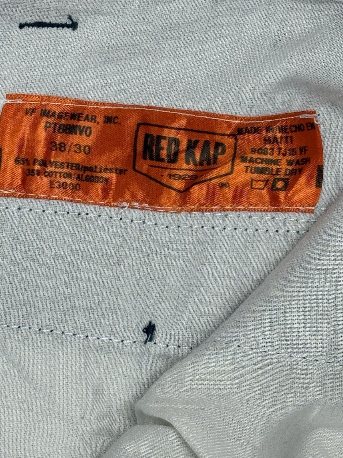 Red Kap Retro Blue Cargo Work Trousers 38W 30L