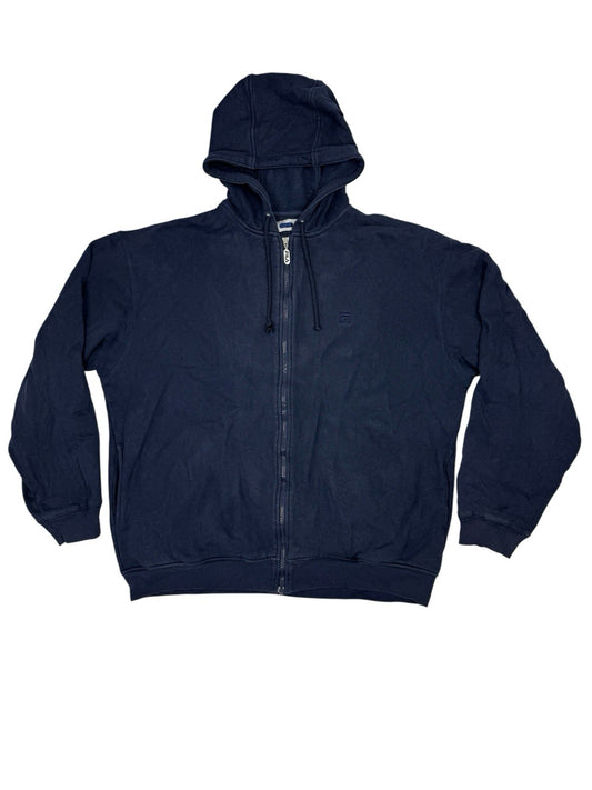 Fila Blue  Retro Zip Hoodie Jacket XL