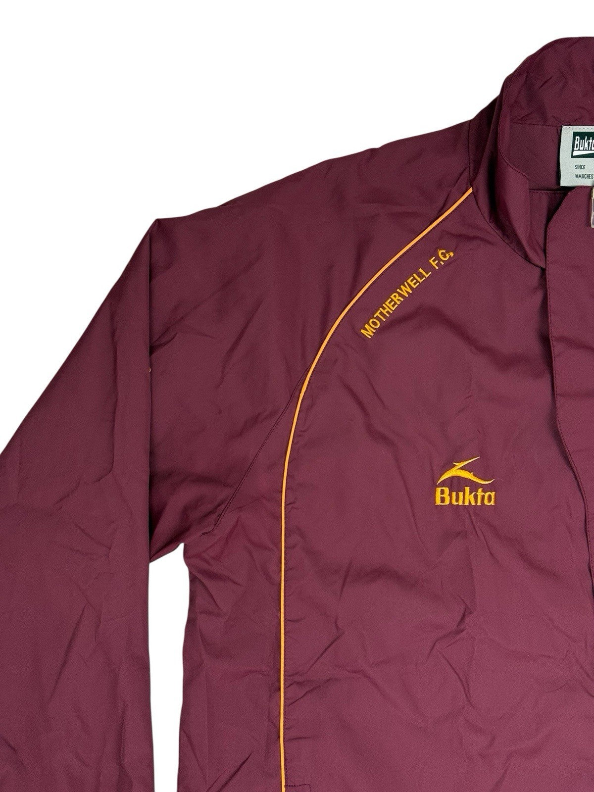 Motherwell FC Burgundy Zip Jacket Large