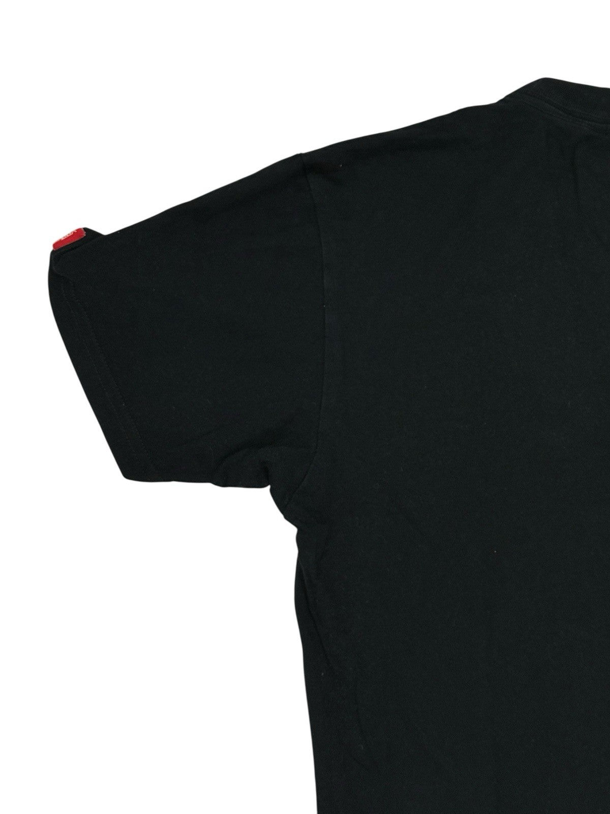 Vans Black Cotton Printed Top Small