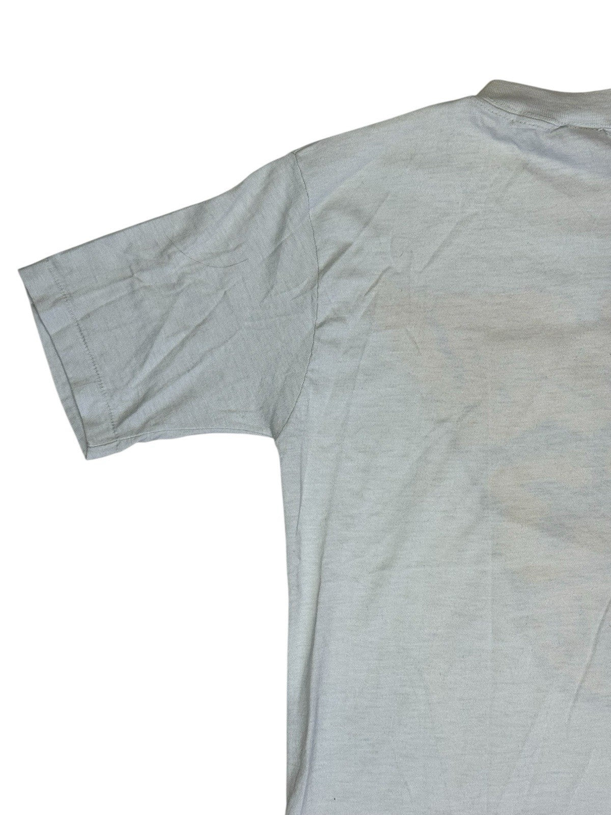 Tournament Apparel Vintage White Print Top  Medium