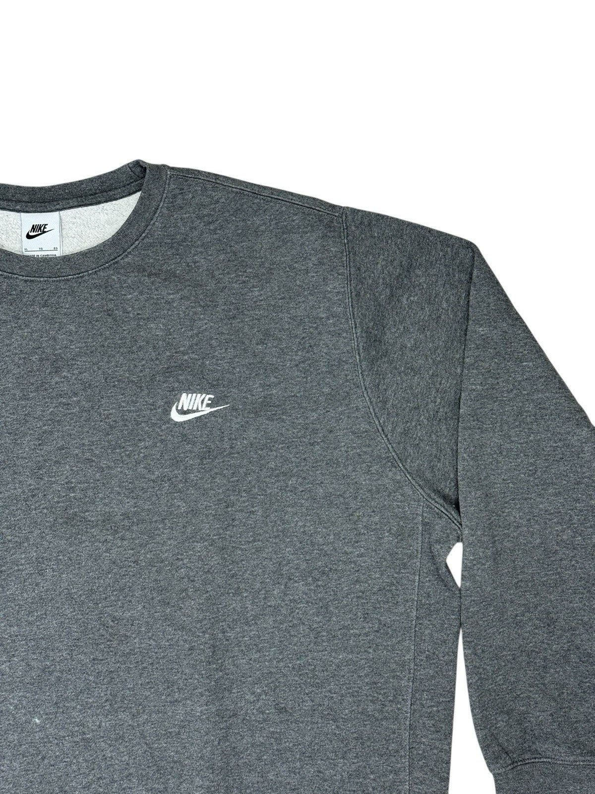 Nike Grey Club Jumper XL