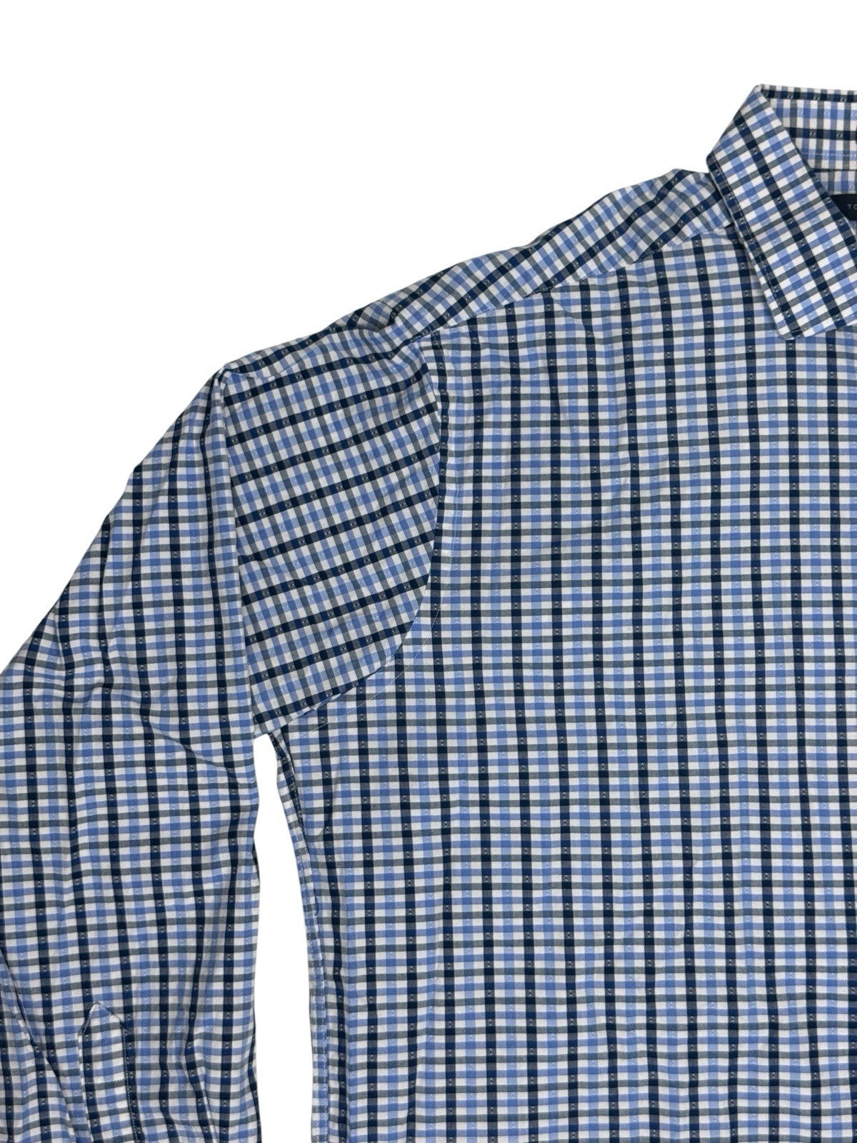 Tommy Hilfiger Blue Check Collared Shirt XL