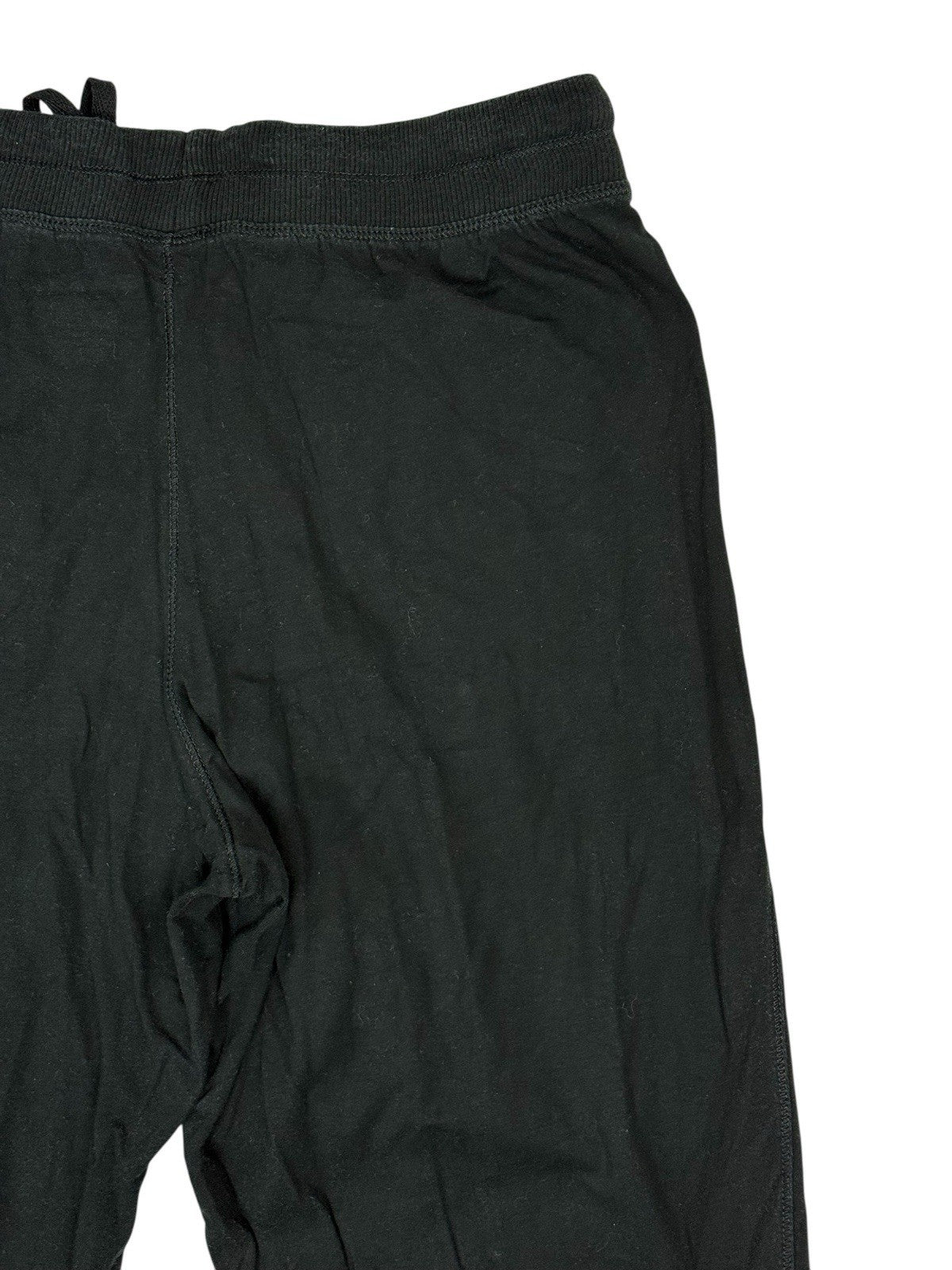 Champion Black Cotton Blend Tracksuit Bottoms Large