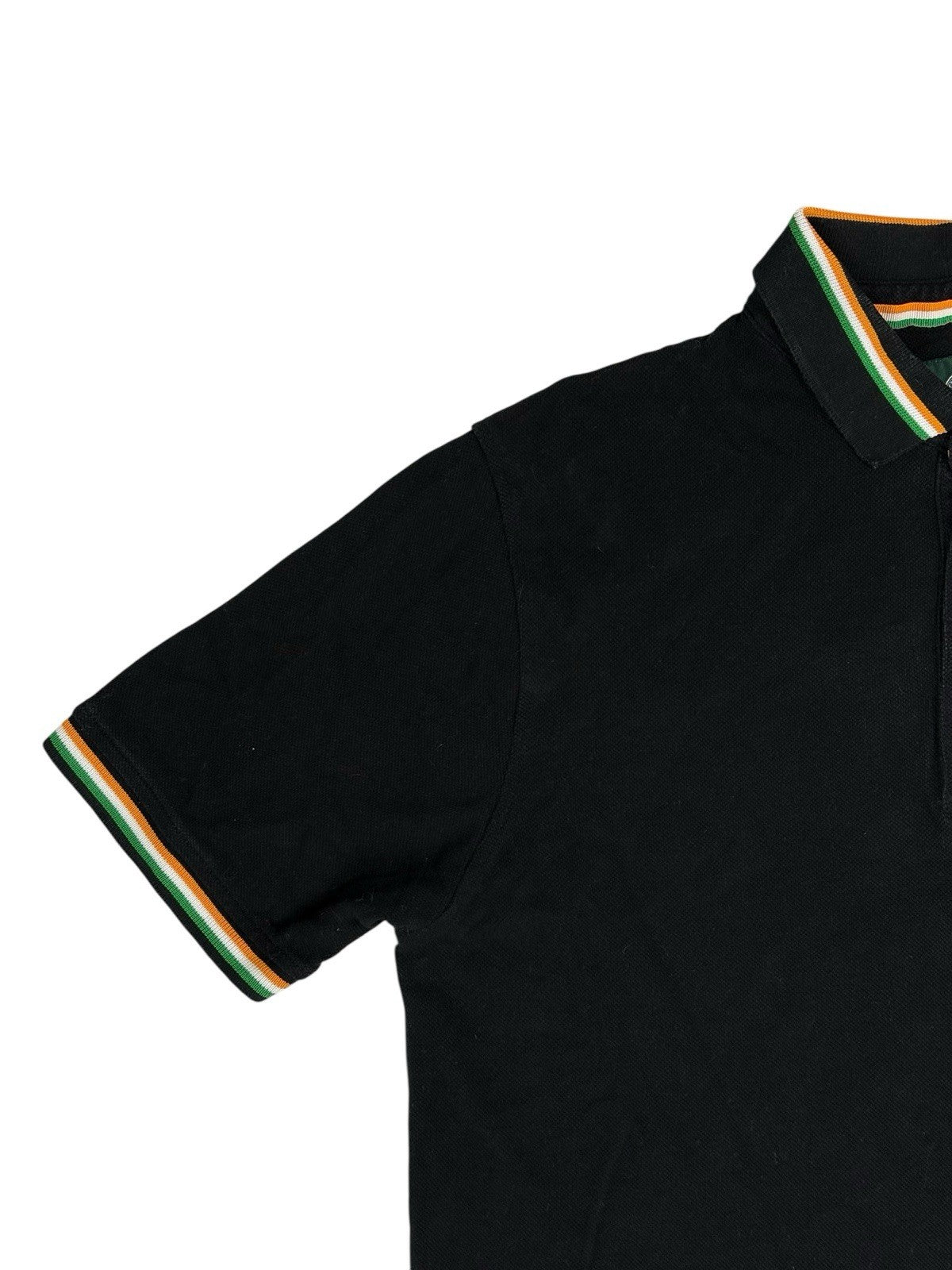 Celtic Football Club Black Cotton Polo Top Medium
