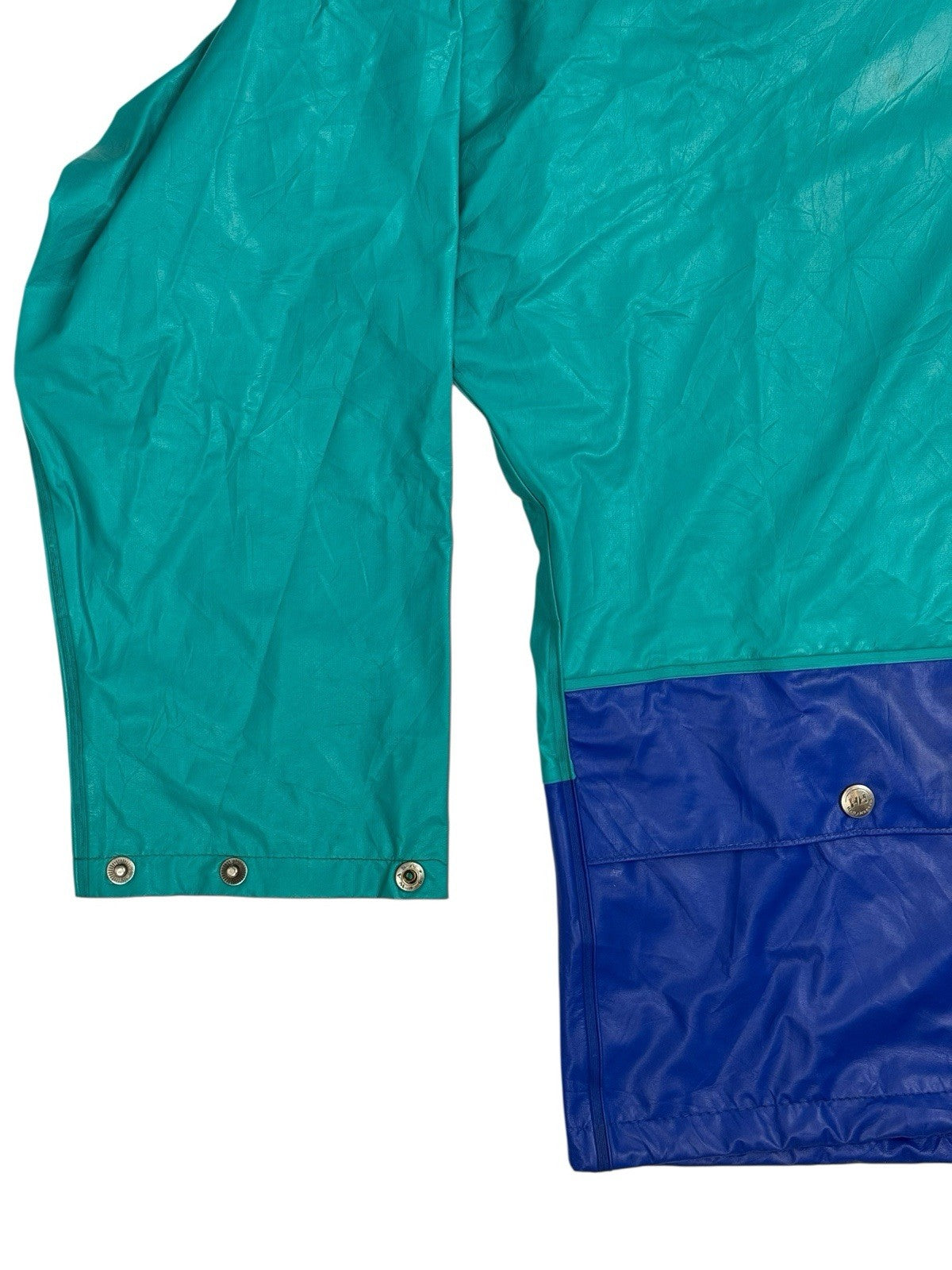 Helly Hansen Green Retro Zip Hooded Track Jacket XS