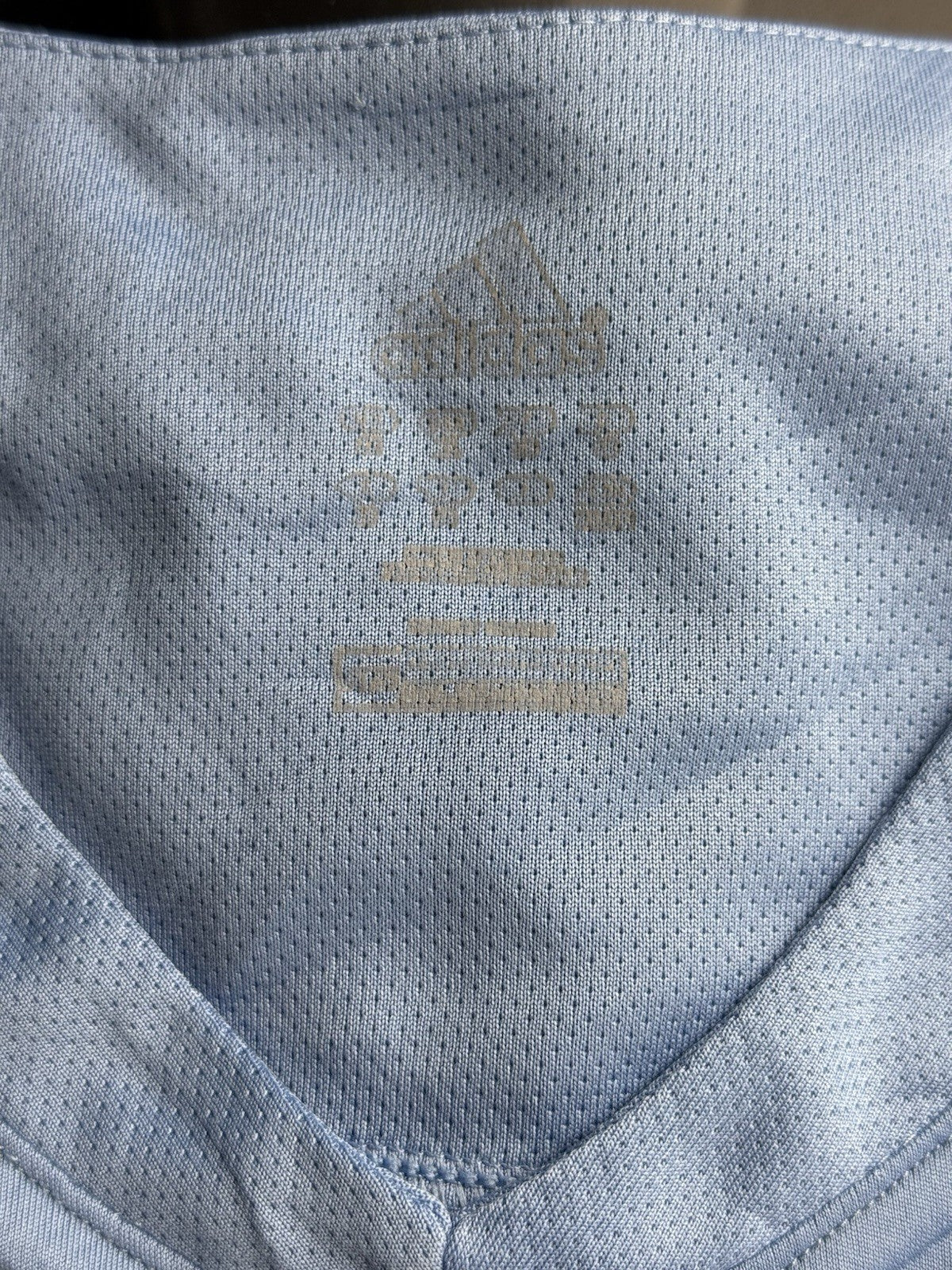 Adidas Blue Retro Training Top Medium