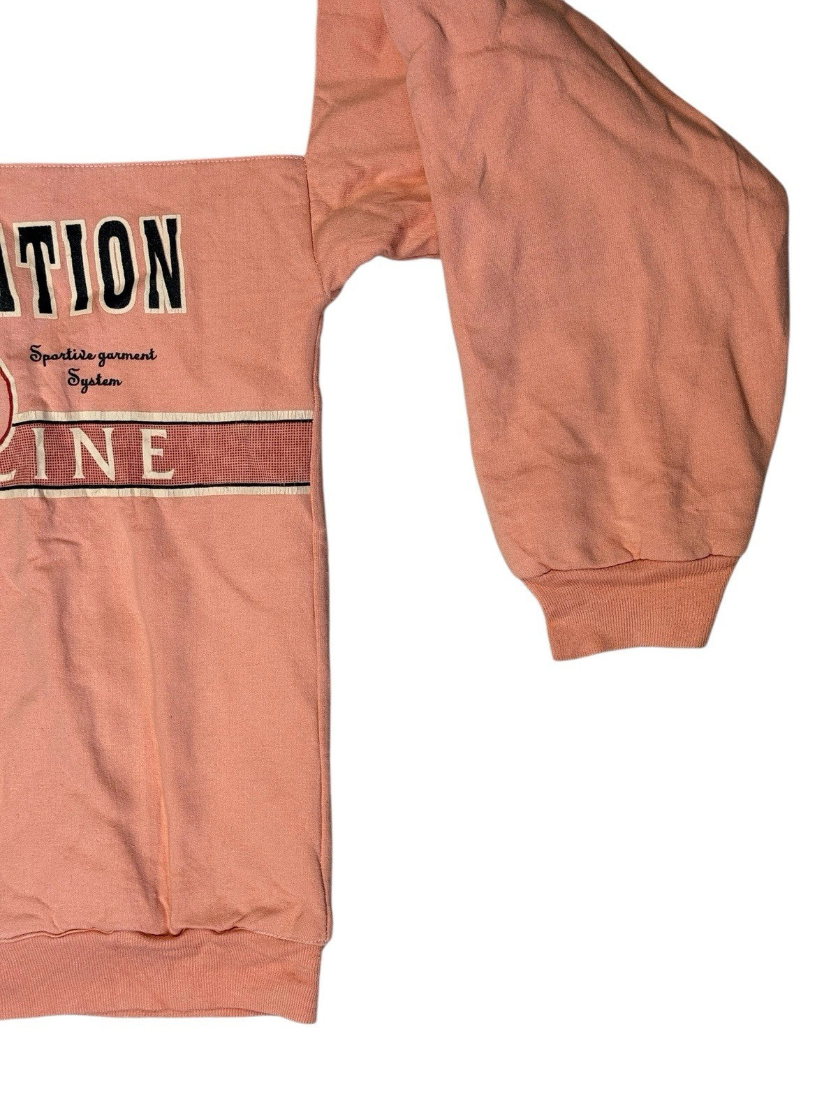 Vintage Peach American Federation Graphic Jumper Large