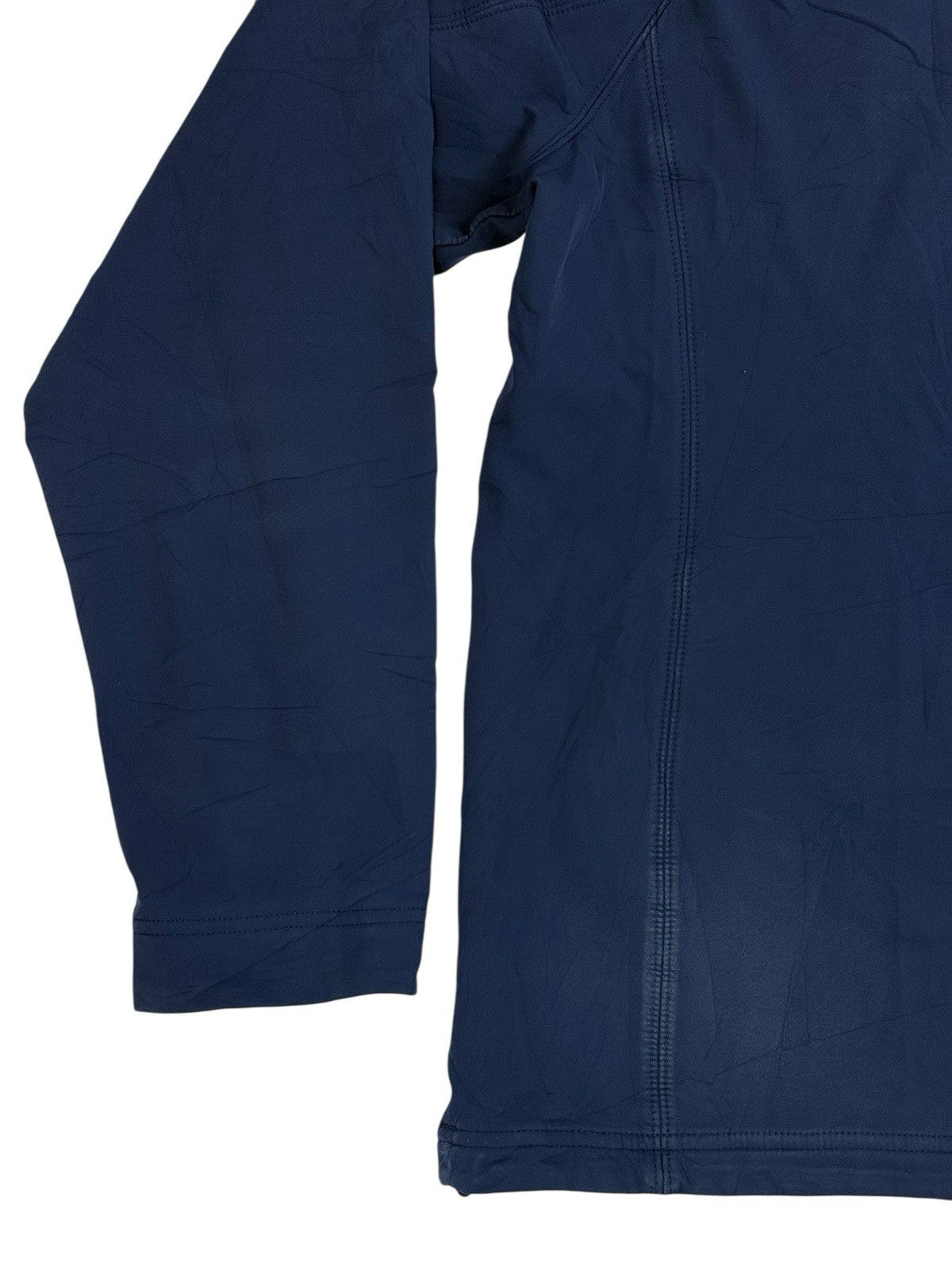 LL Bean Blue Softshell Fleece Lined Jacket XL