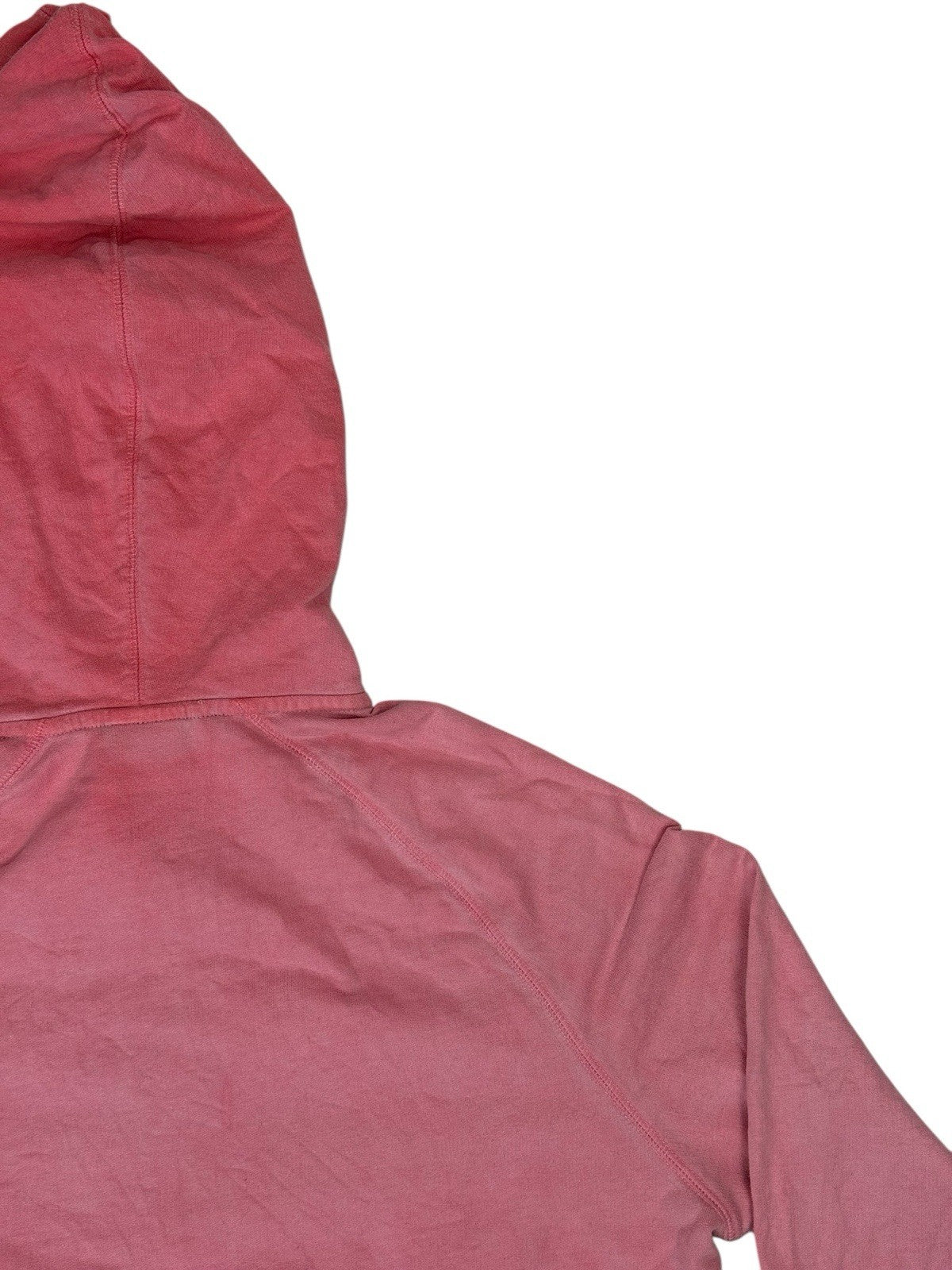 Nike Pink Faded Zip Hoodie Small
