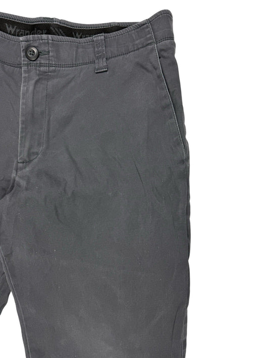 Wrangler Grey Stretch Chino Trousers 32W 29L