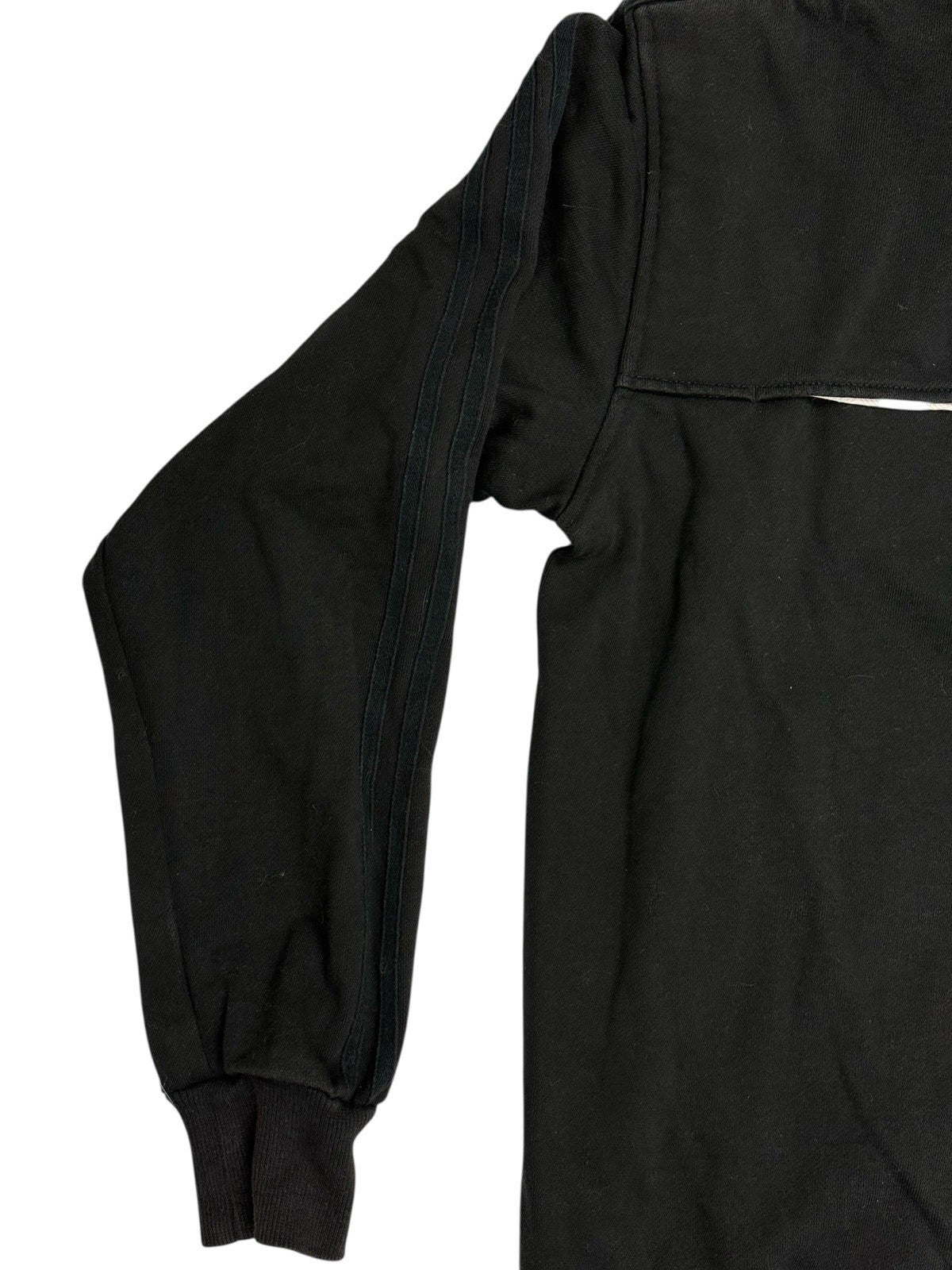 Adidas Black Hooded Coat Large