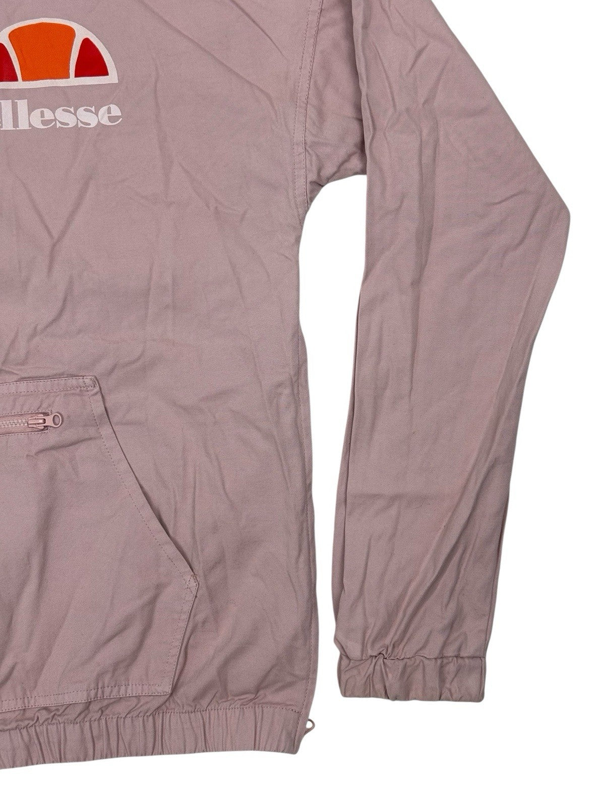 Ellesse Pink Half Zip Printed Poncho Hoodie Size 8