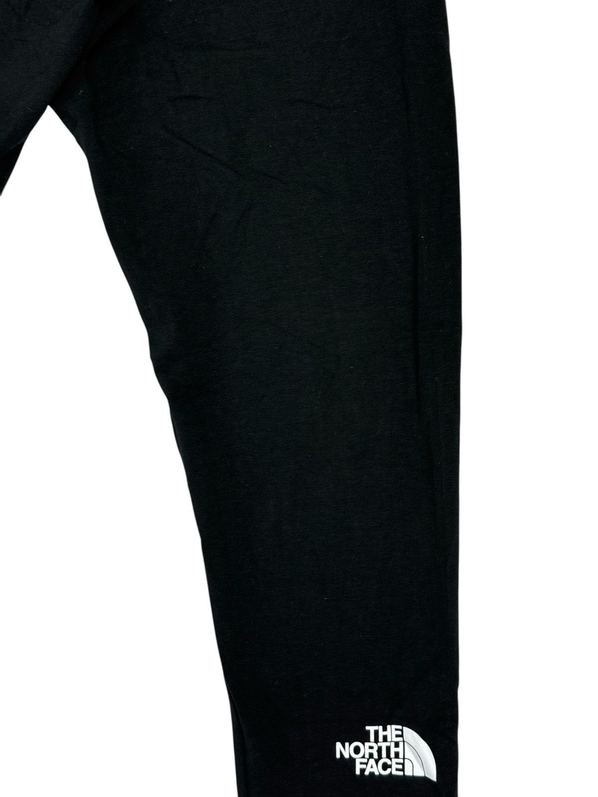 The North Face Black Big Logo Printed Leggings Youth Large