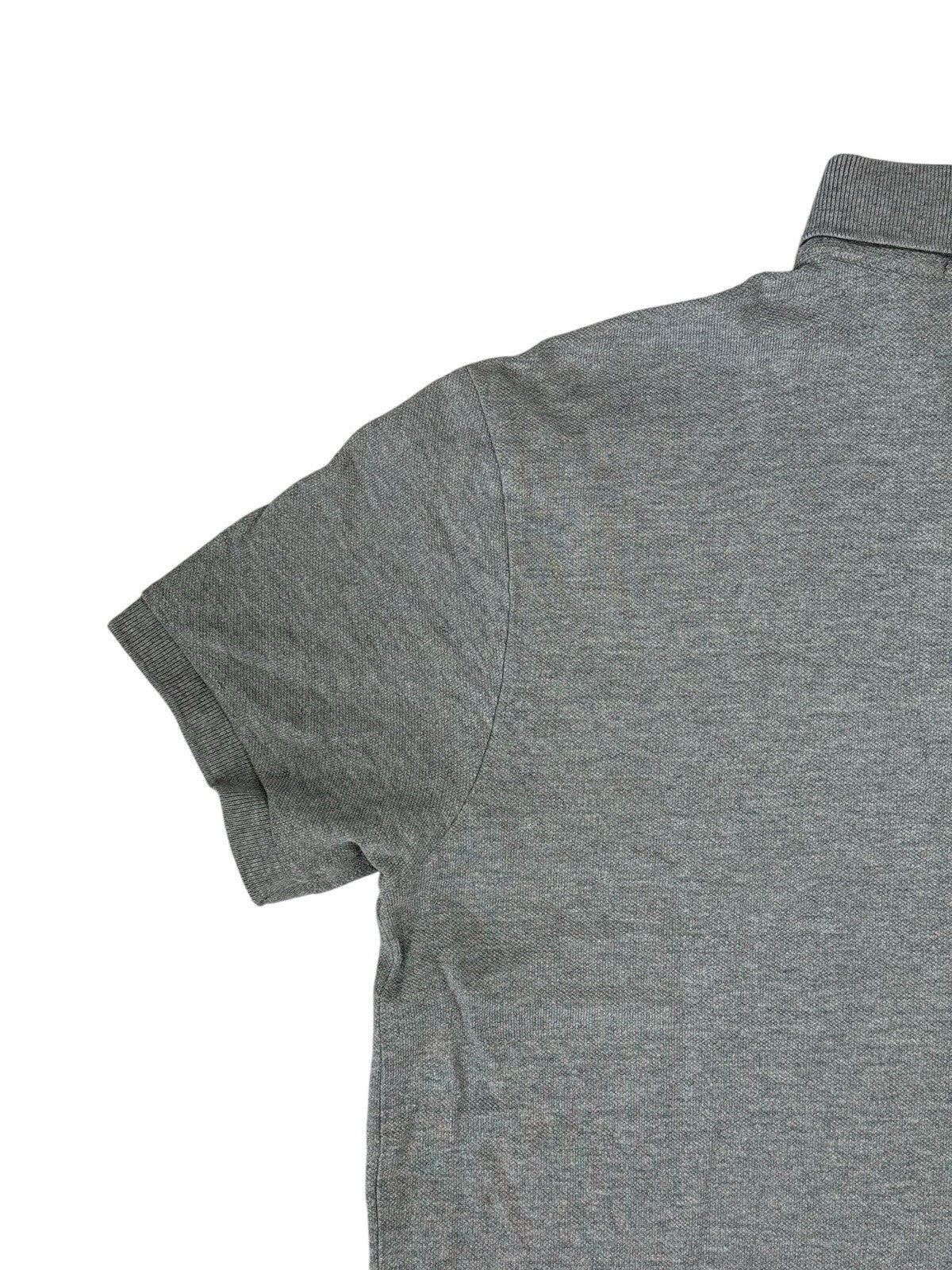 Polo Ralph Lauren Grey Custom Fit Polo Top Small