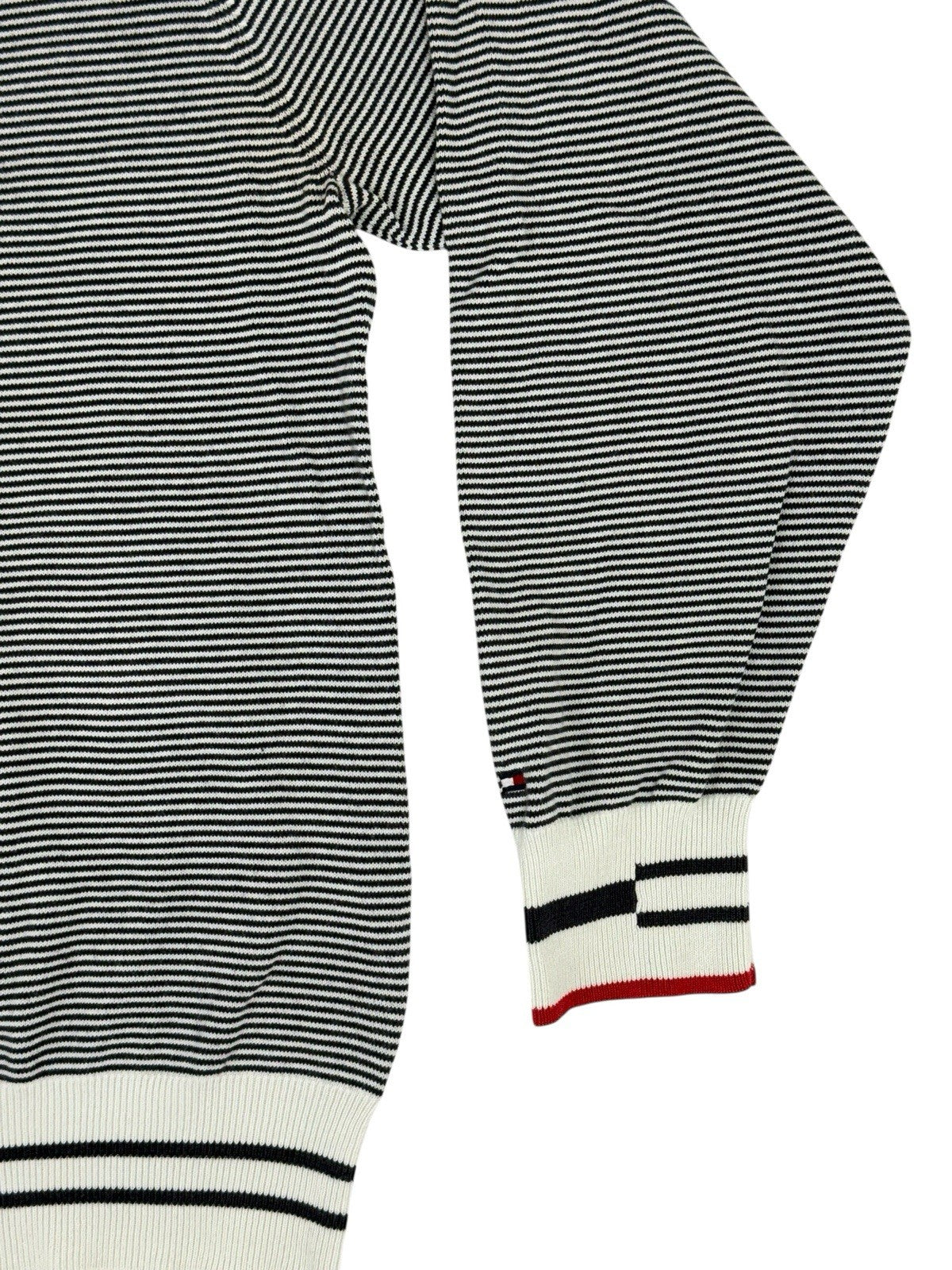 Tommy Hilfiger Retro Blue Striped Jumper XL
