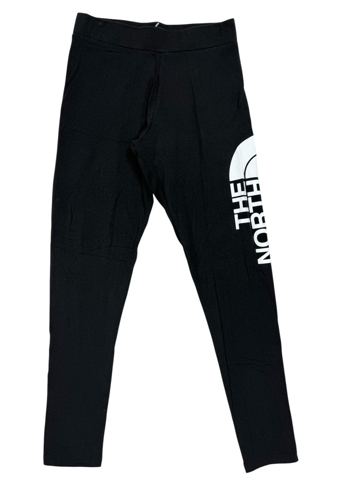 The North Face Black Big Logo Printed Leggings Youth Large