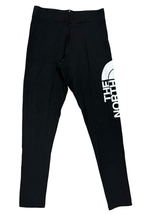 The North Face Black Big Logo Printed Leggings Youth Large