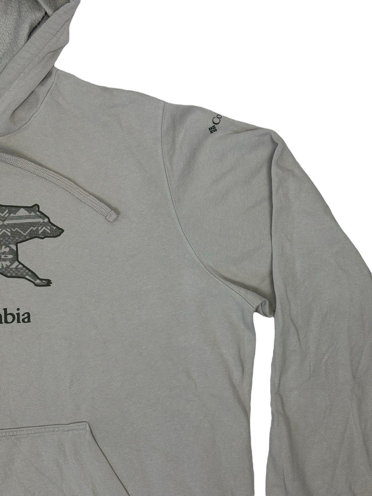 Columbia Beige Bear Hoodie XL