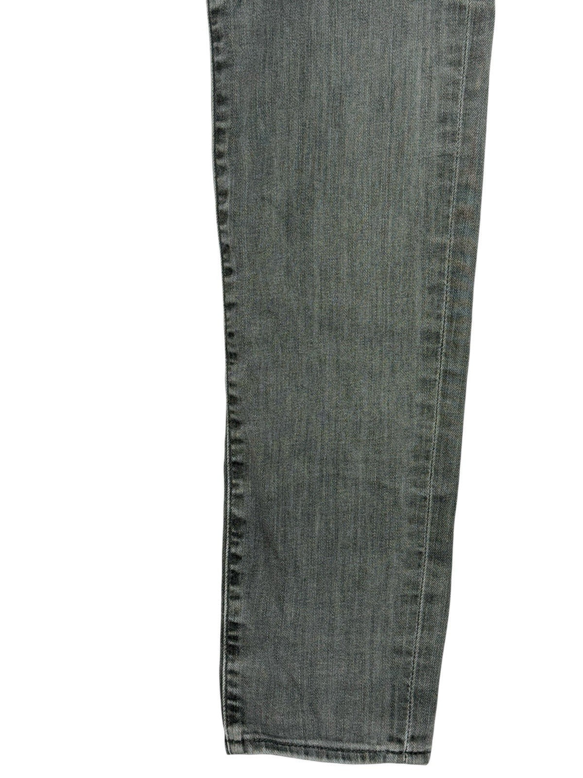 Levi's Grey 721 High Rise Skinny Denim Jeans 30W 35L