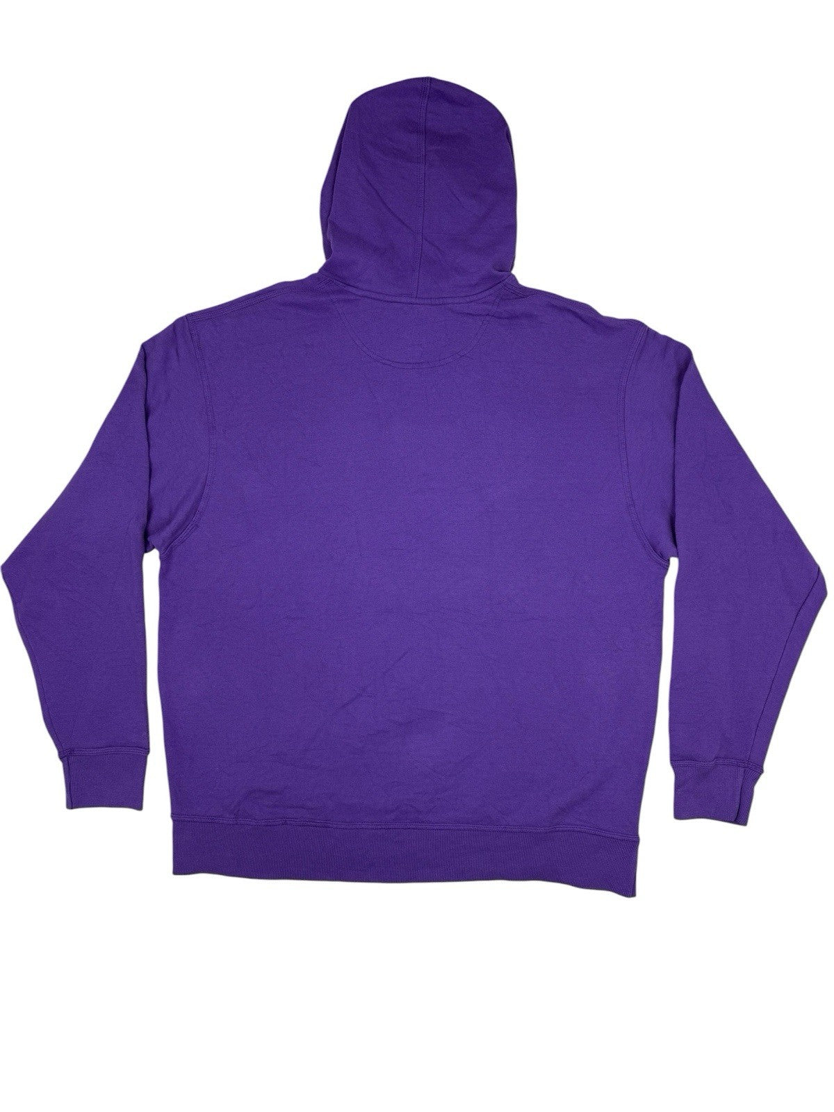 Champion Purple Spell Out Embroidered Hoodie XL