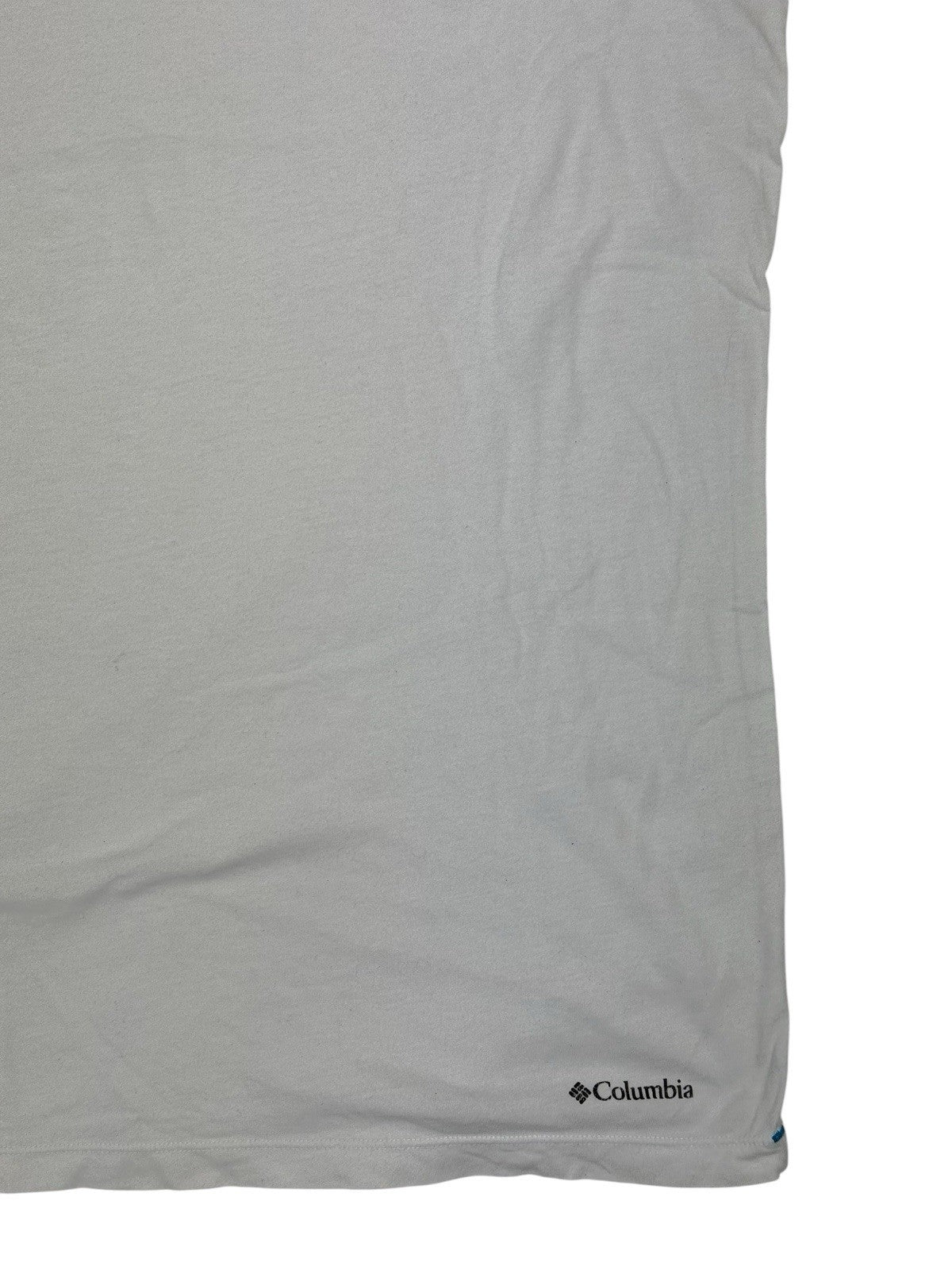 Columbia White Cotton Top Small