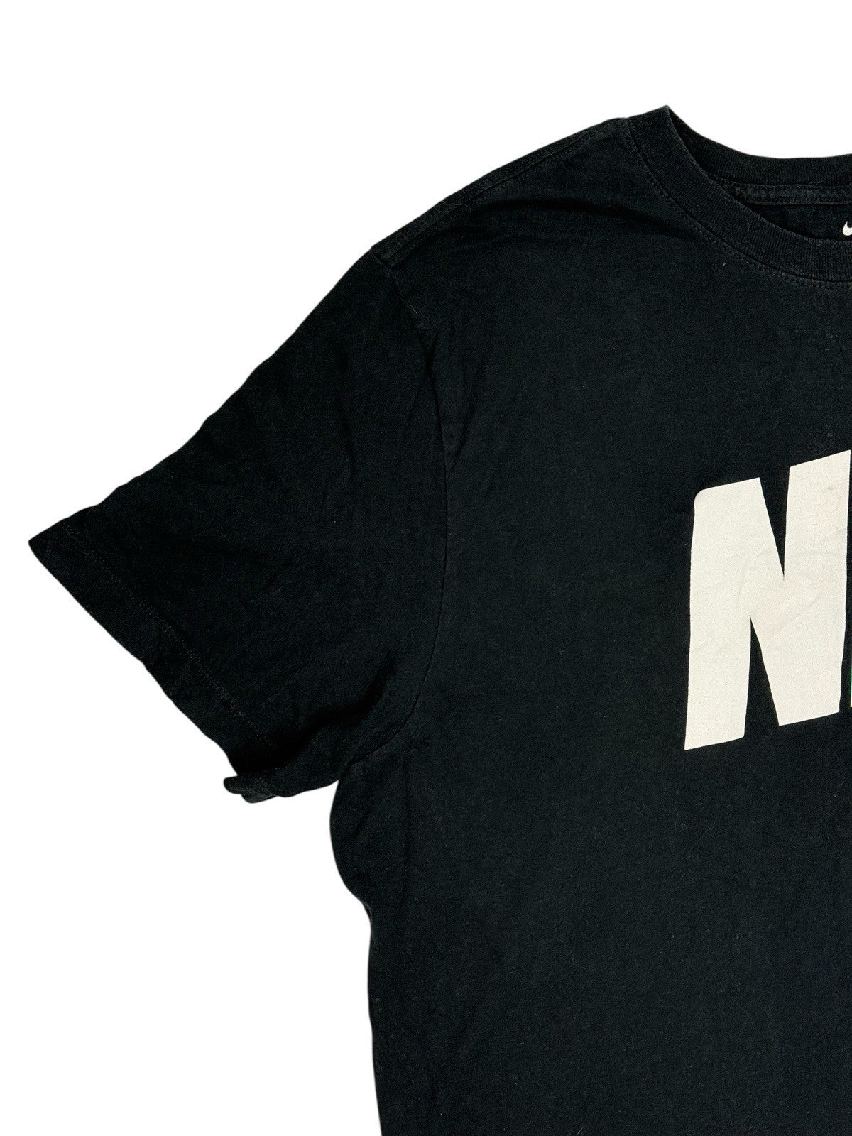 Retro Nike Black Big Logo Top 2XL
