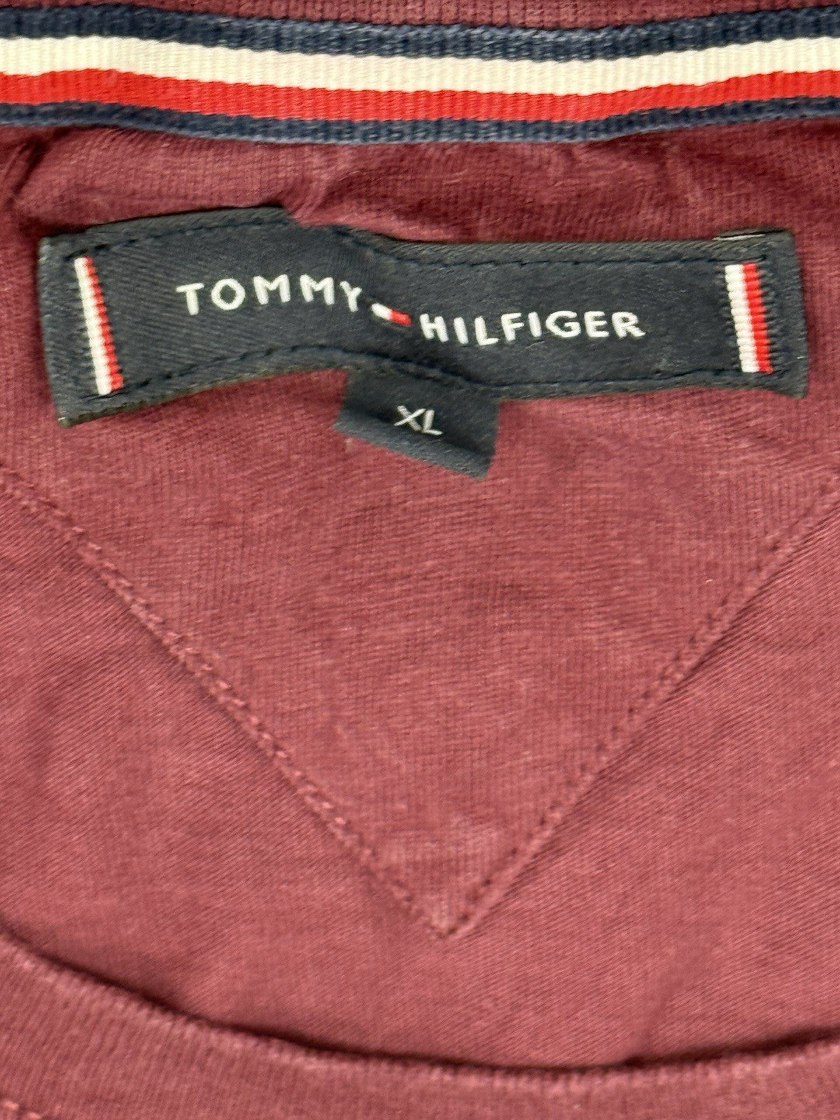 Tommy Hilfiger Maroon Top XL