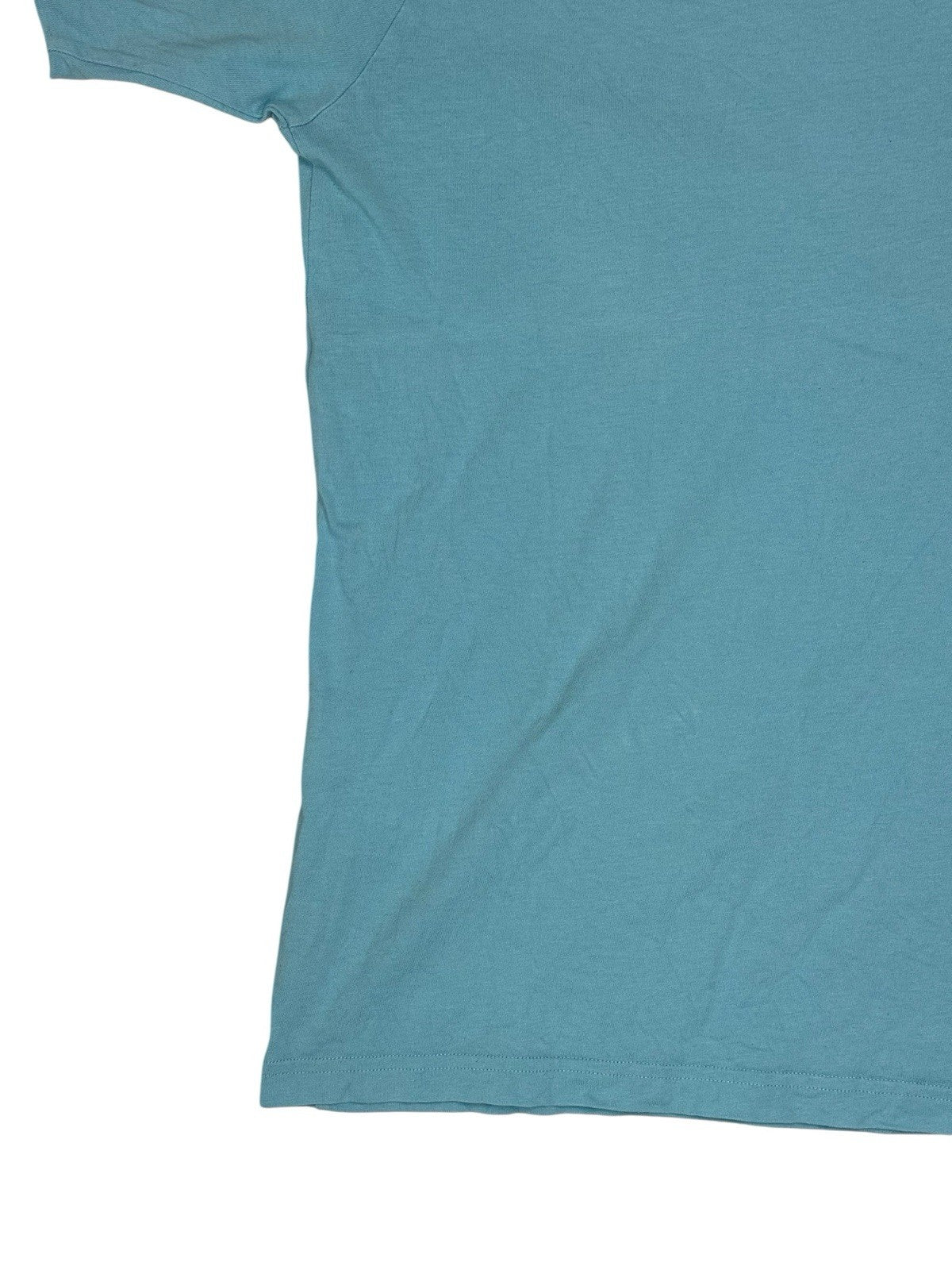 Adidas Blue 3-Stripe Top Small