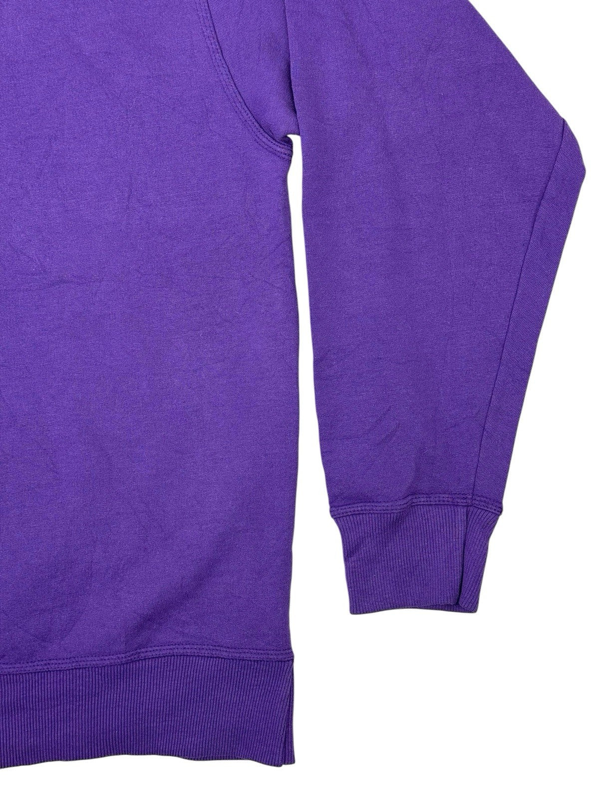 Champion Purple Spell Out Embroidered Hoodie XL