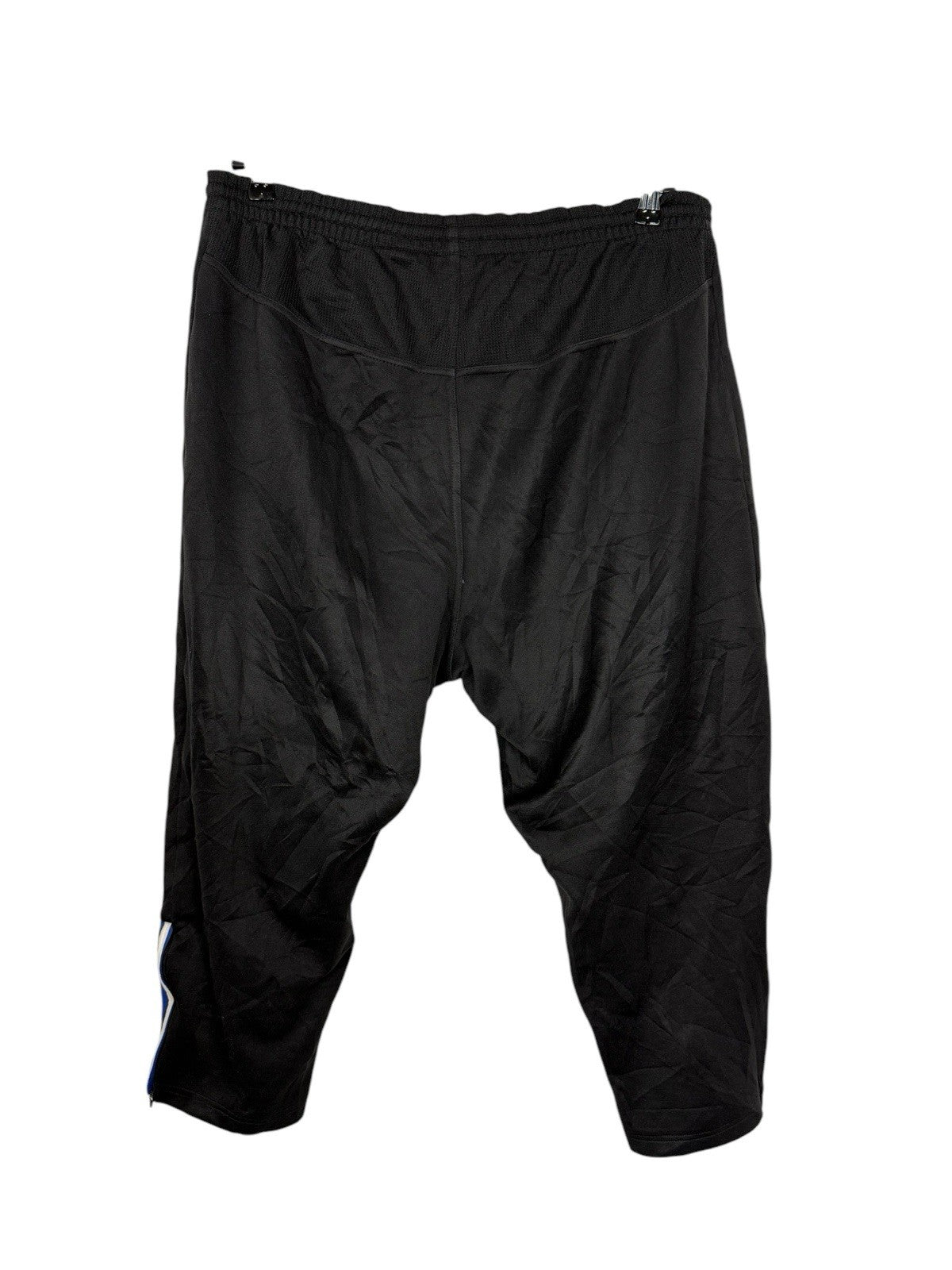 Adidas Vintage Black Polyester Track Trousers 44/46