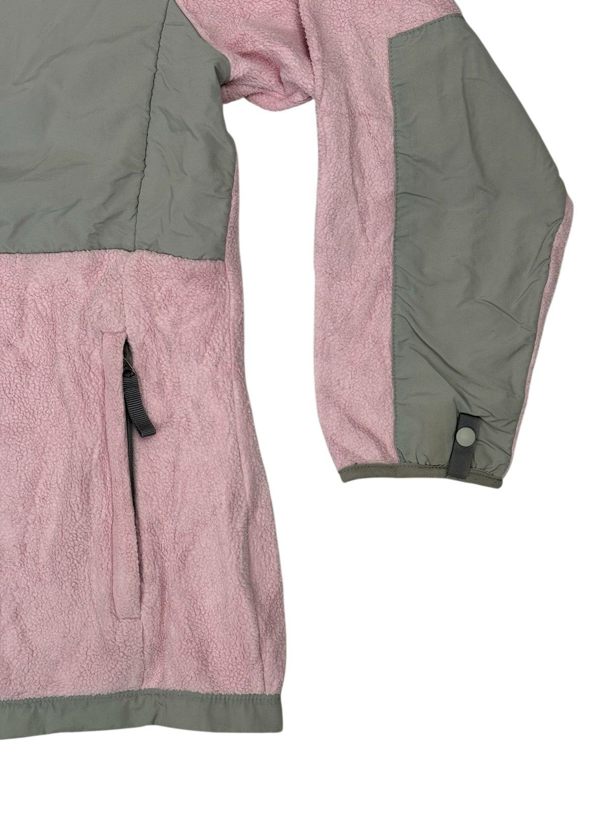 The North Face Fleece Pink Girls XL Denali Full-Zip Hiking Jacket