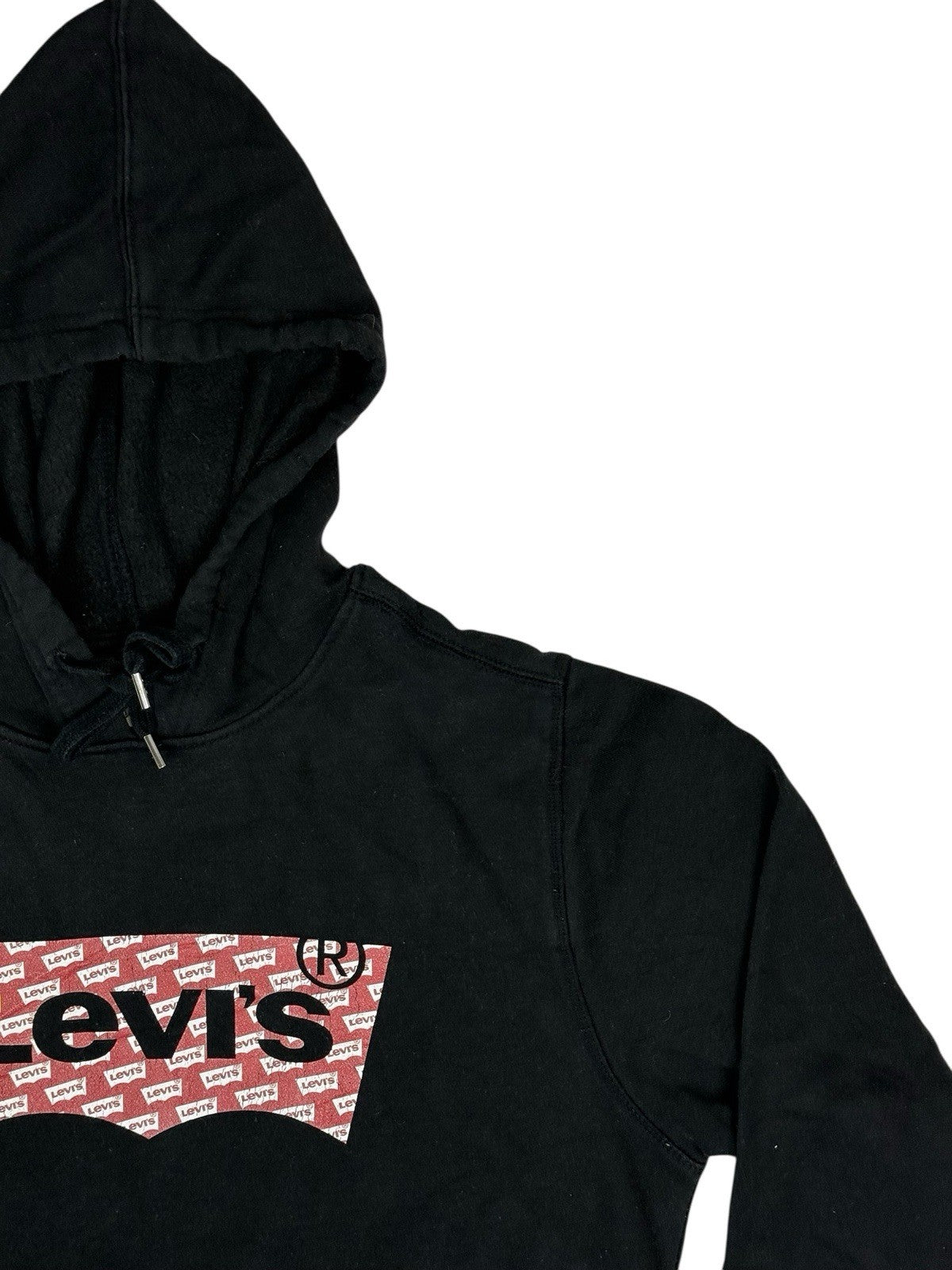 Levi's Black Batwing Print Hoodie Small