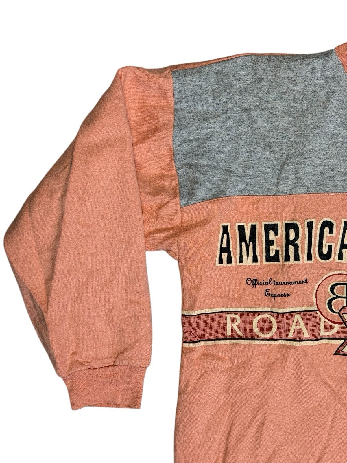 Vintage Peach American Federation Graphic Jumper Large