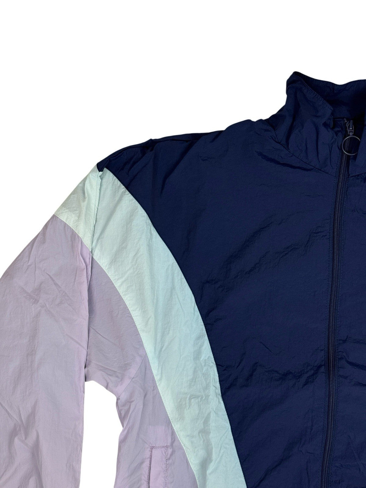 Pull and Bear Blue Zip Track Jacket Medium