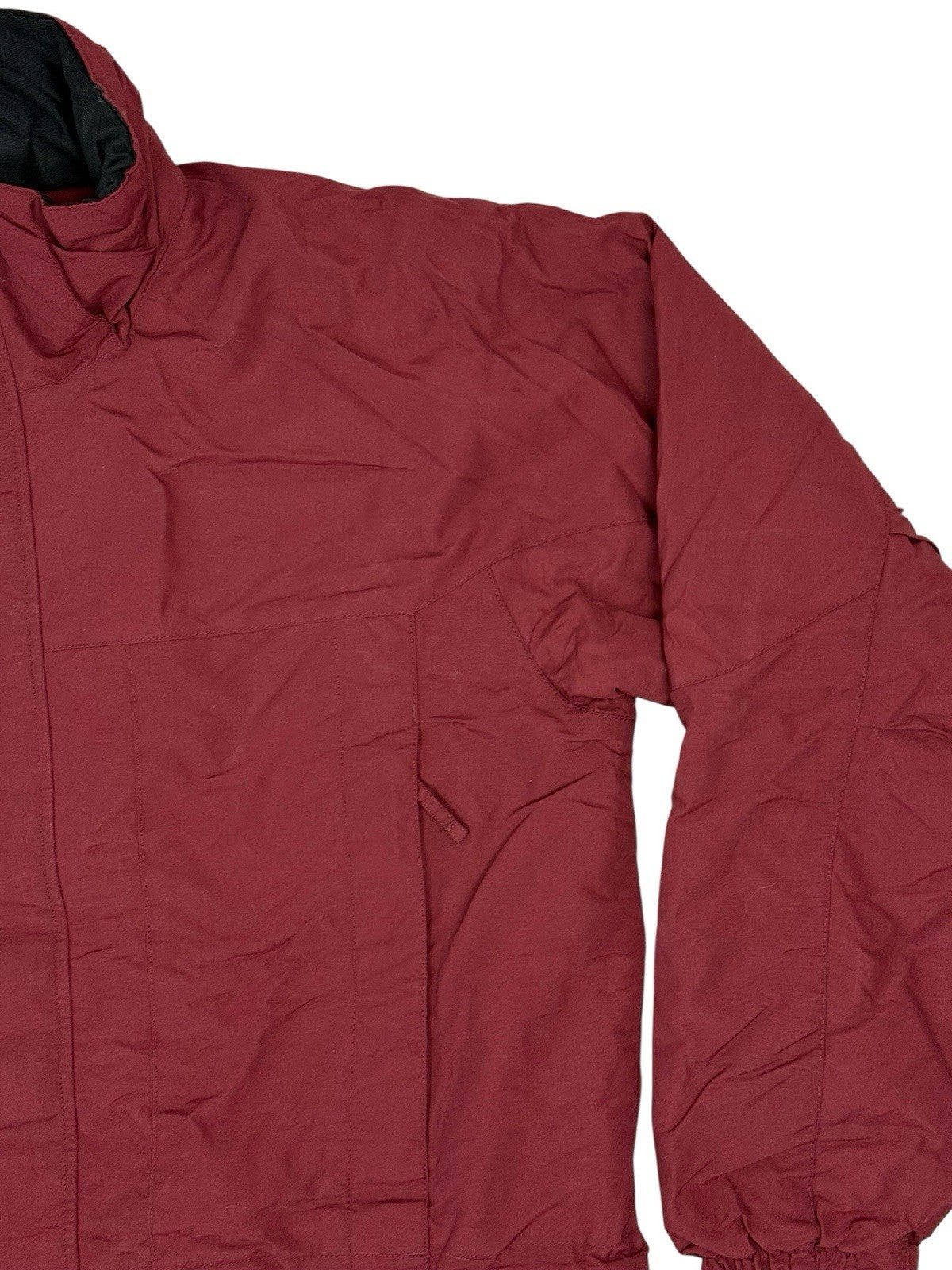 LL Bean Burgundy Primaloft Insulated Jacket Medium