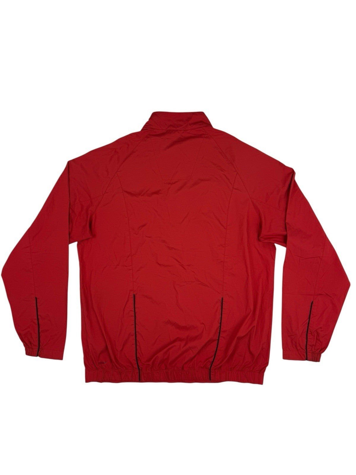 Adidas Retro Red 1/4 Zip Track Jacket Large