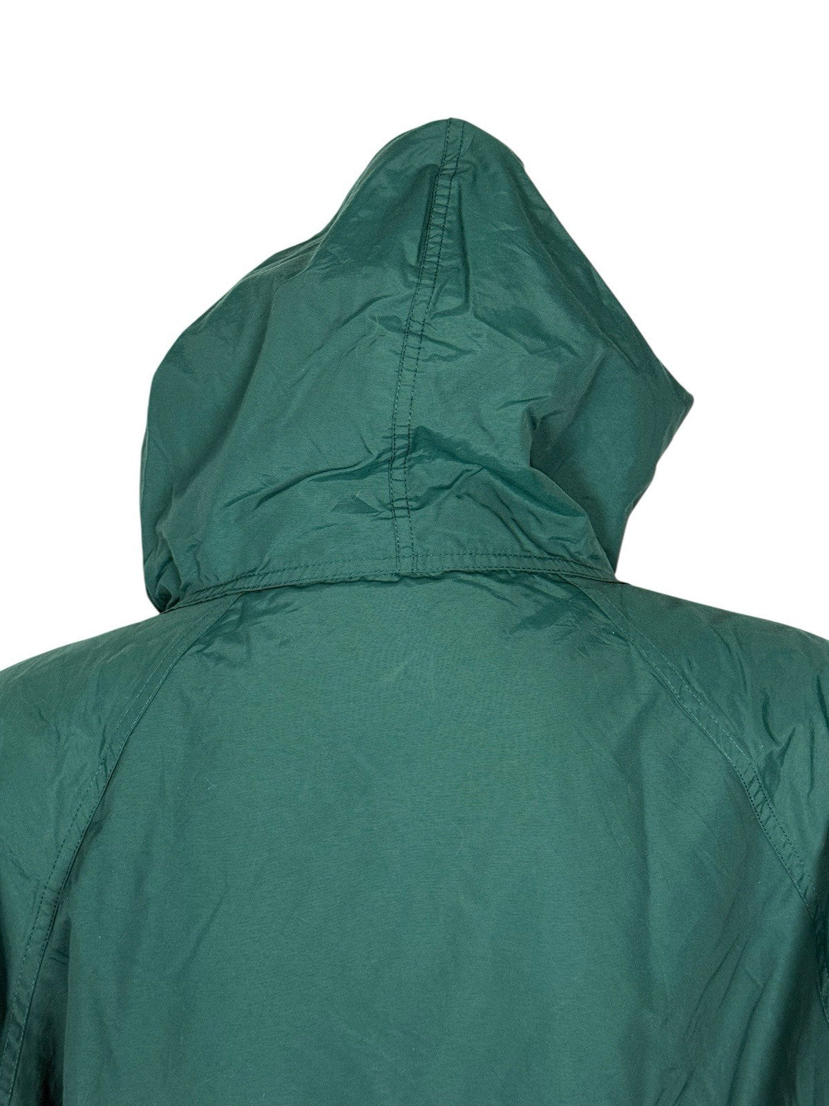 LL Bean Vintage Green Thinsulate Anorak Poncho Large