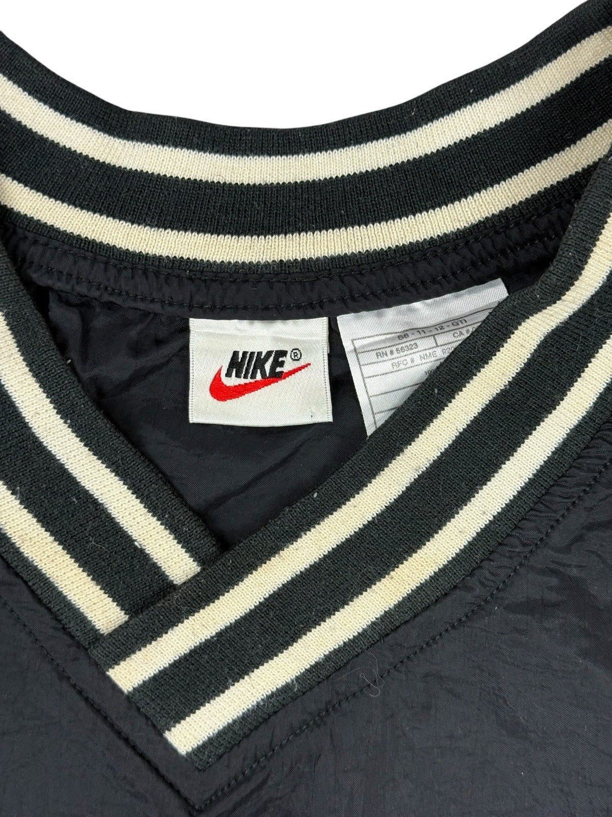 Nike Retro Black Nylon Jumper 2XL