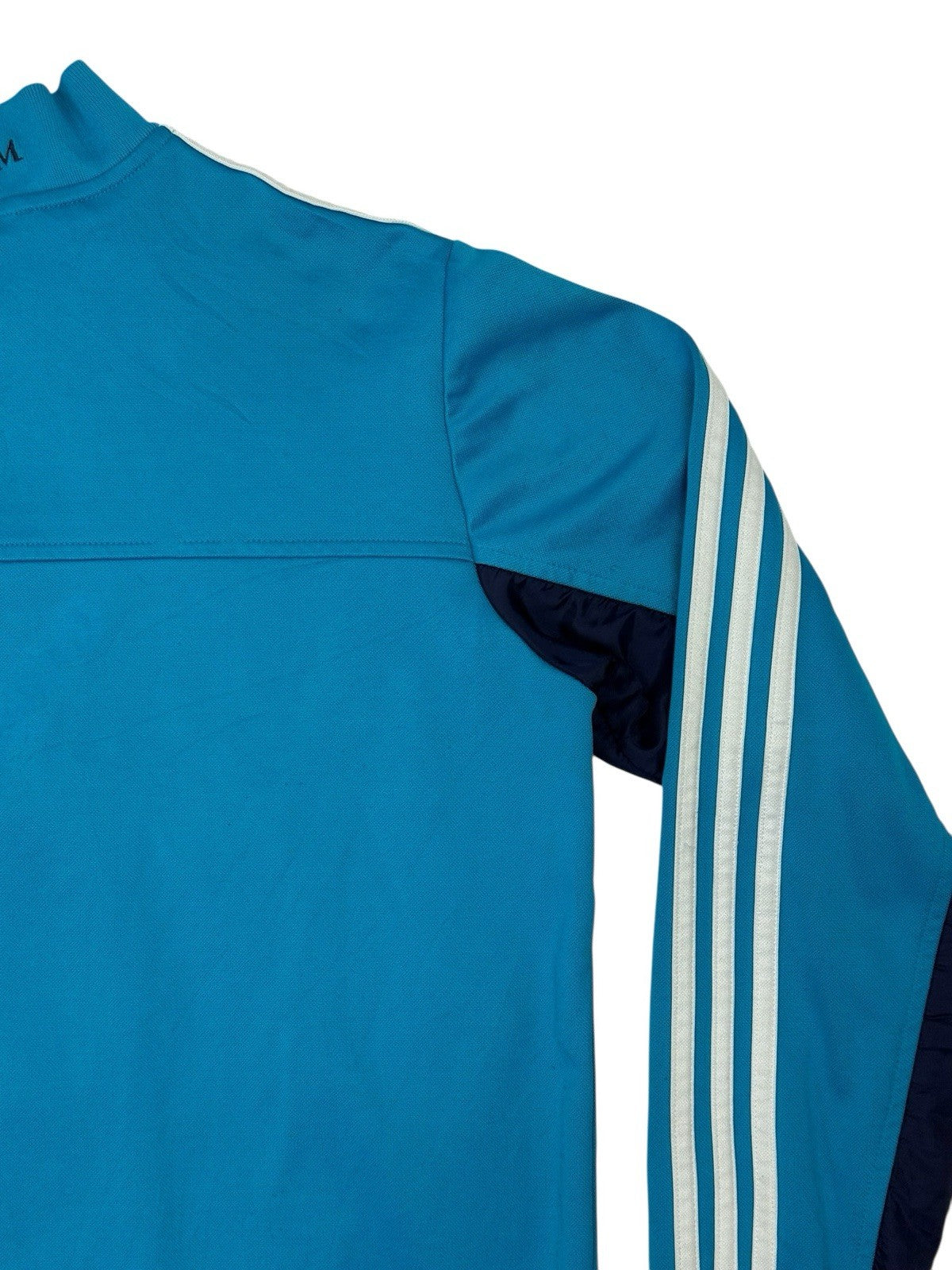Adidas Real Madrid FC Blue Zip Track Jacket Youth XL (Age 15-16)