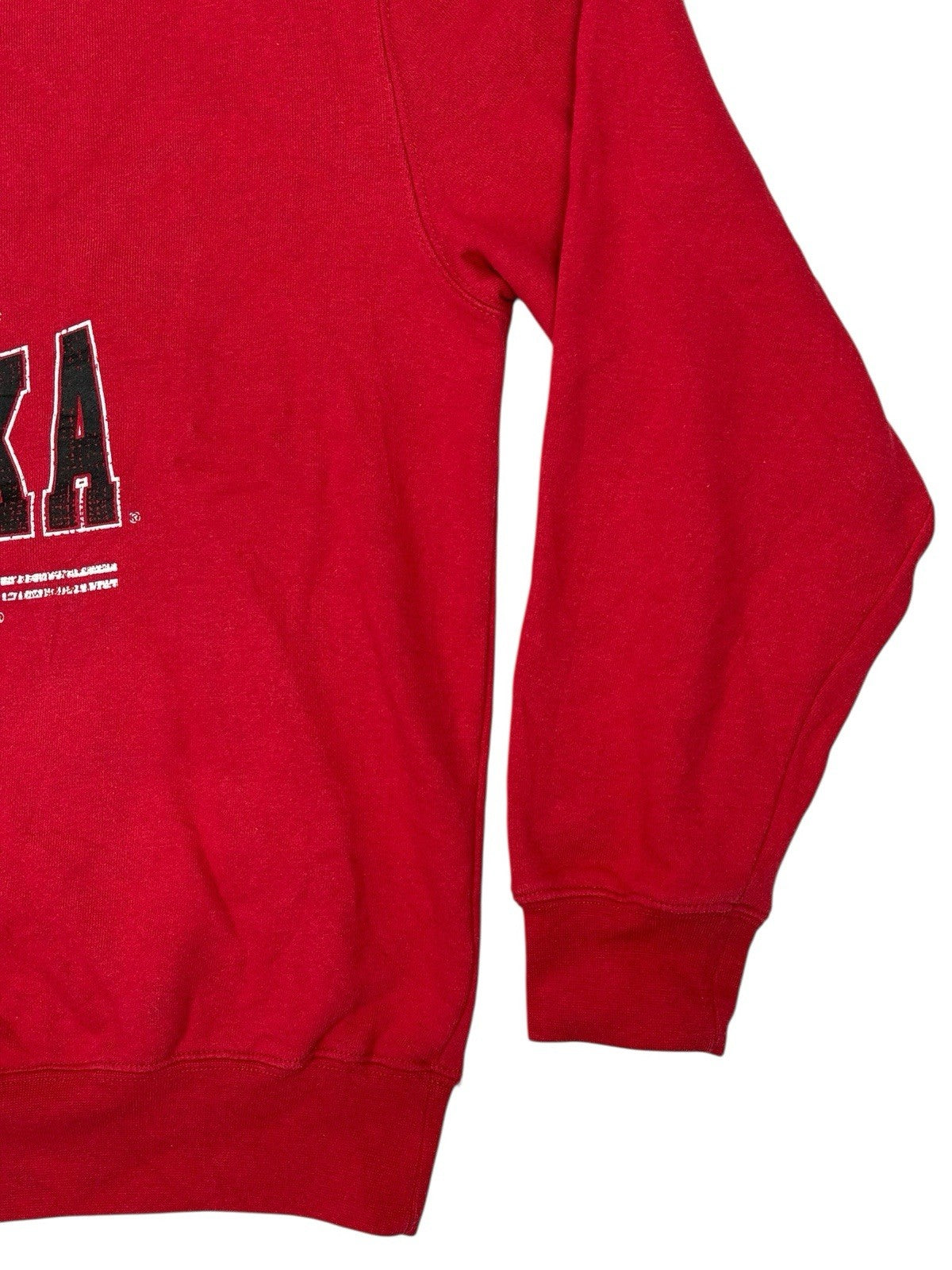Nebraska Huskers Red Retro College Jumper Medium