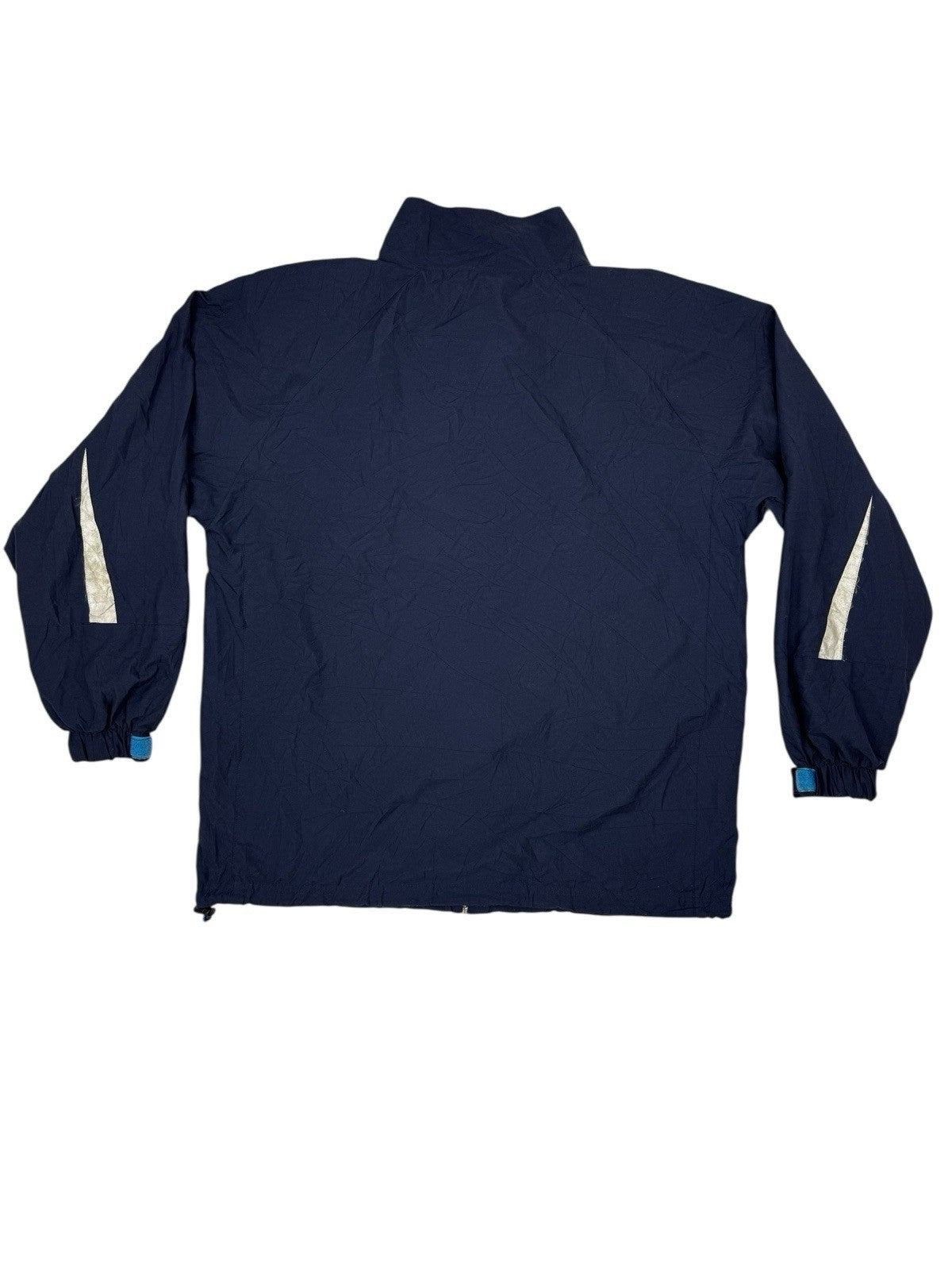 Champion Blue Vintage Zip Track Jacket Medium