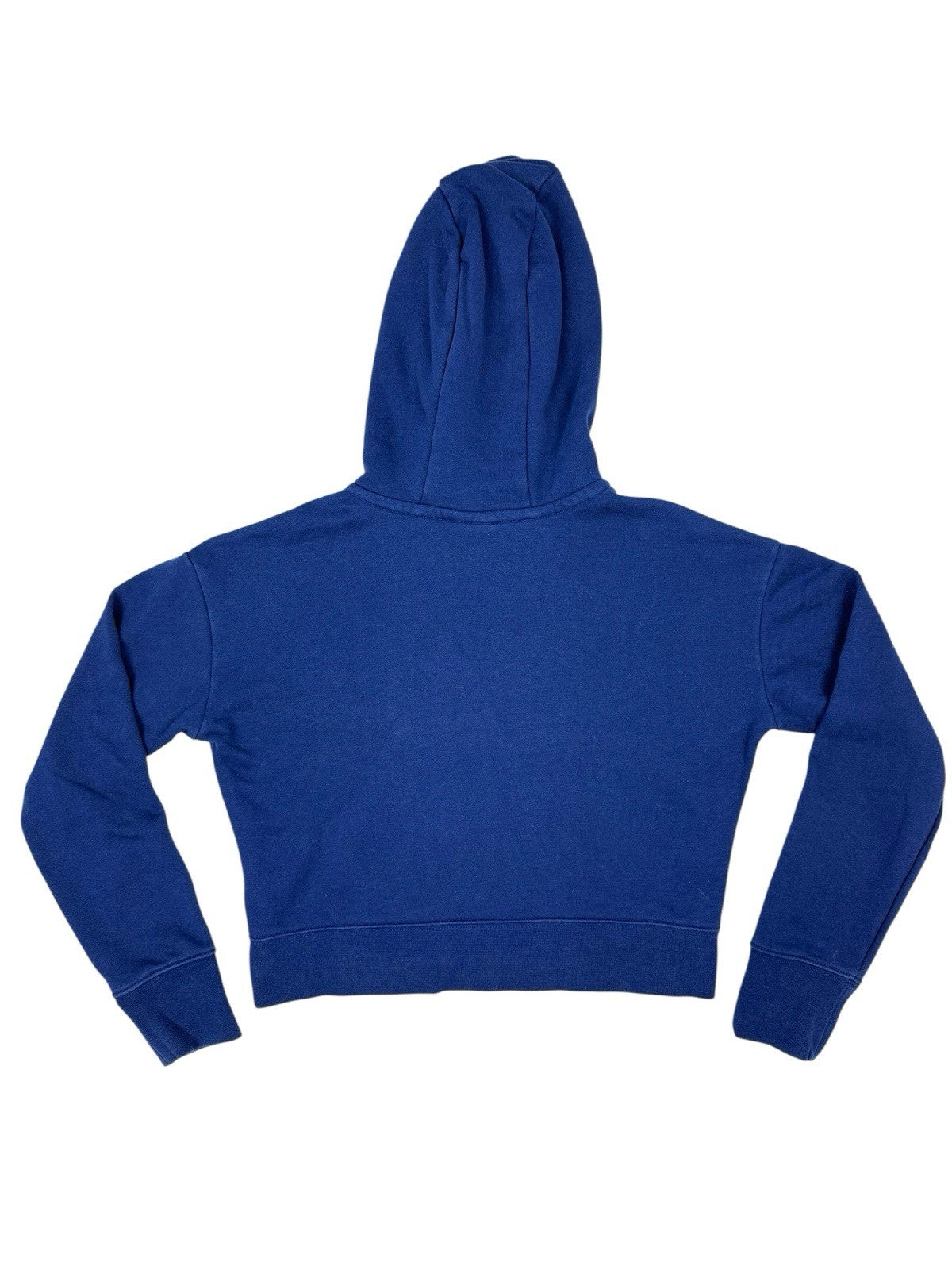 Nike Blue Cropped Printed Hoodie Youth XL