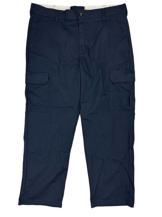 Red Kap Retro Blue Cargo Work Trousers 38W 30L