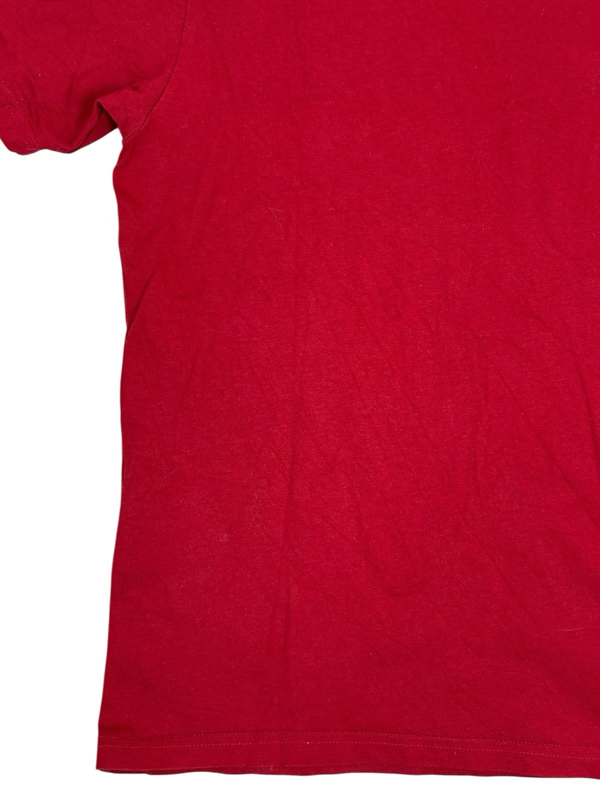 Vans Red Off The Wall Printed Top Boys XL