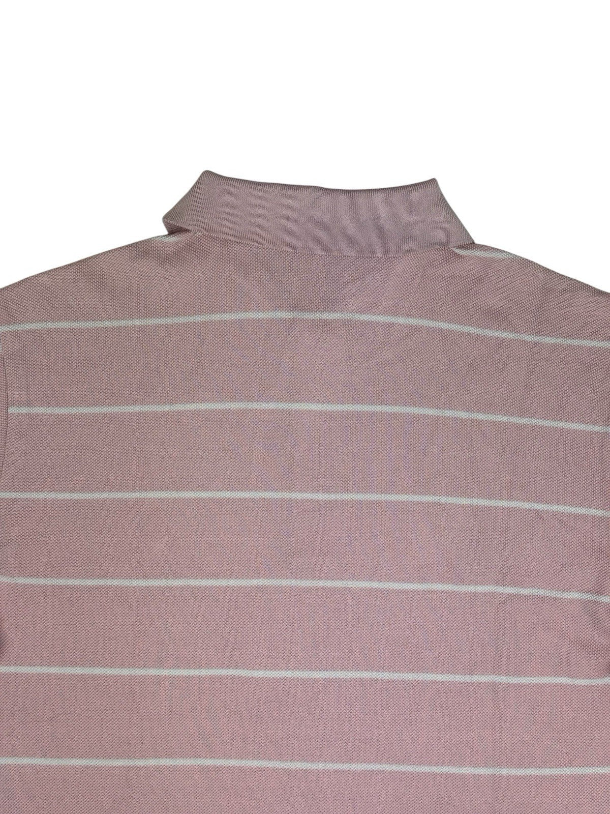 Polo Ralph Lauren Retro Pink Striped Golf Polo Medium
