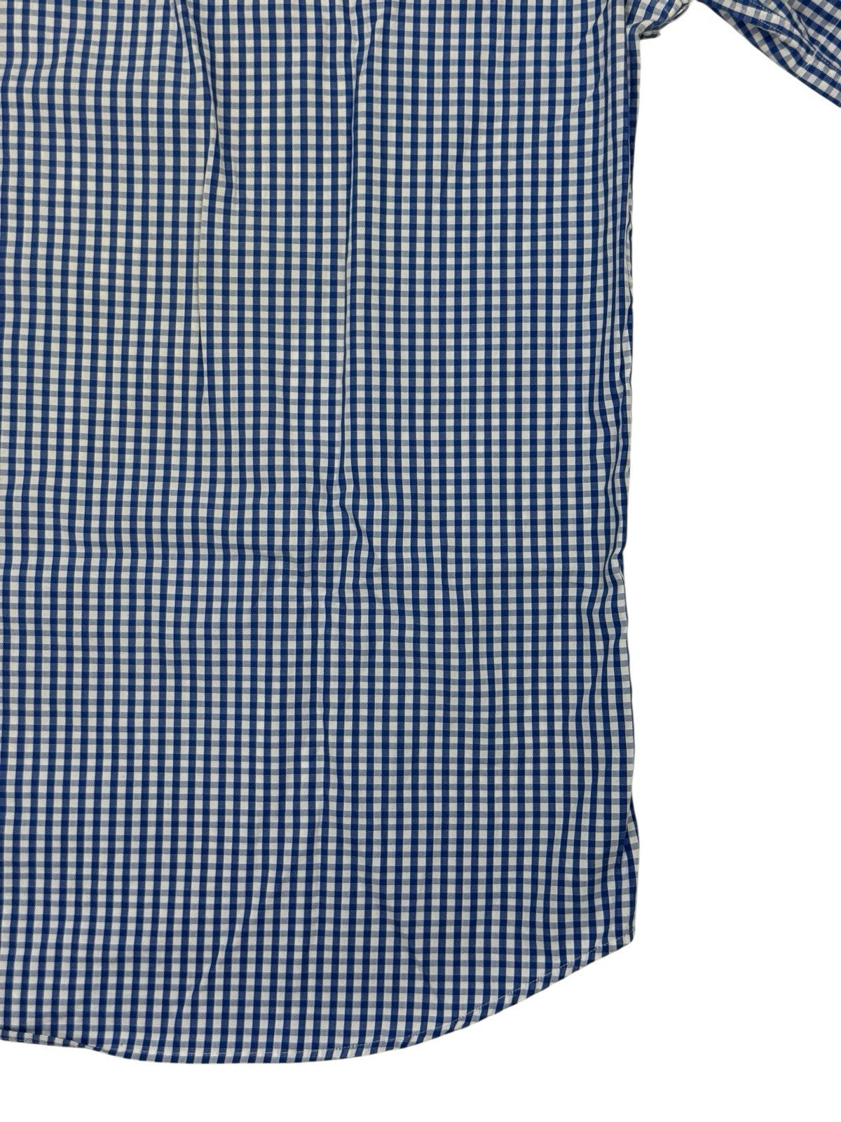 Tommy Hilfiger Blue Check Short Sleeve Shirt Large